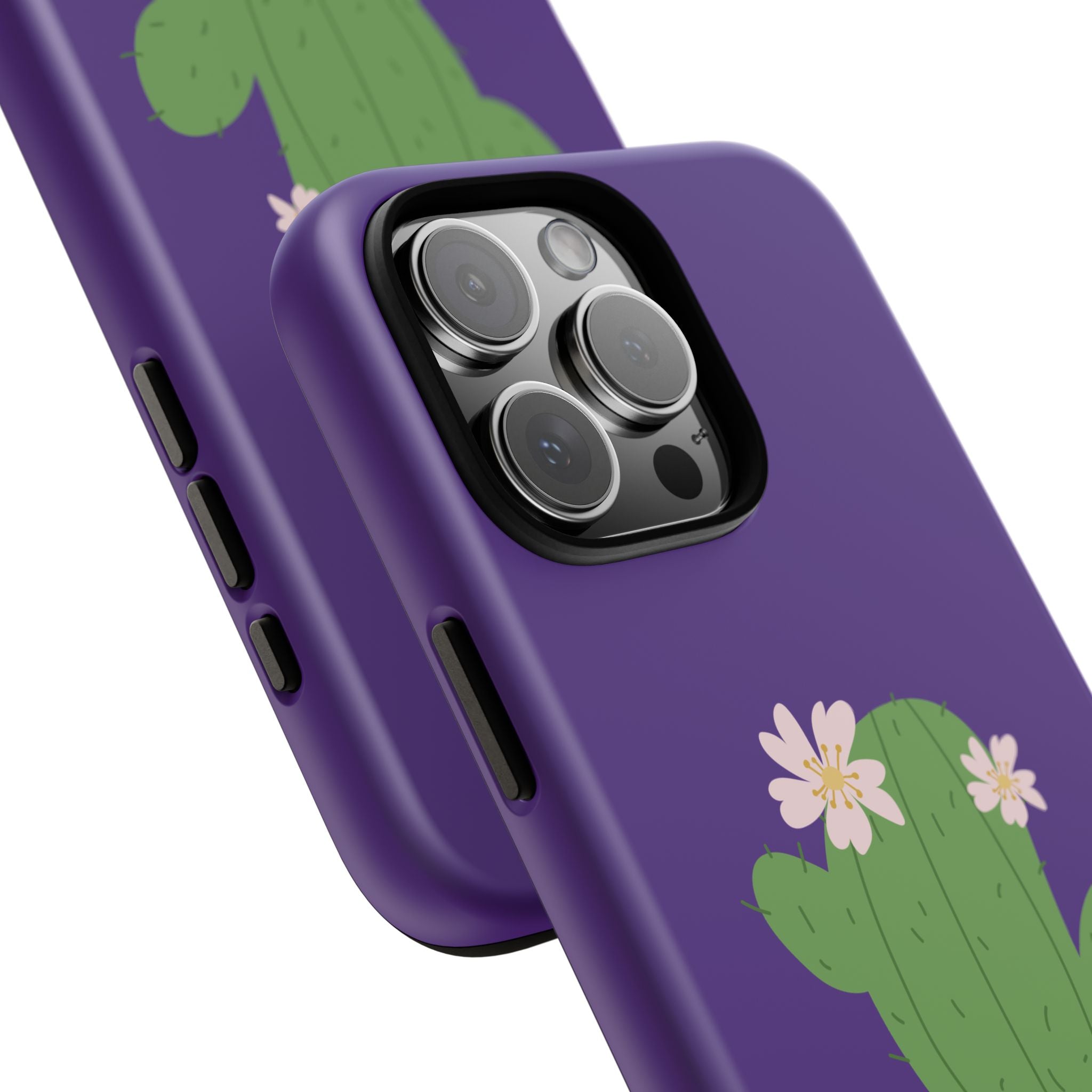 Cactus Phone Case, Tough Cases, Cute Floral, Trending Design, Unique Gift, Phone Accessories, Summer Vibe, Nature Lover