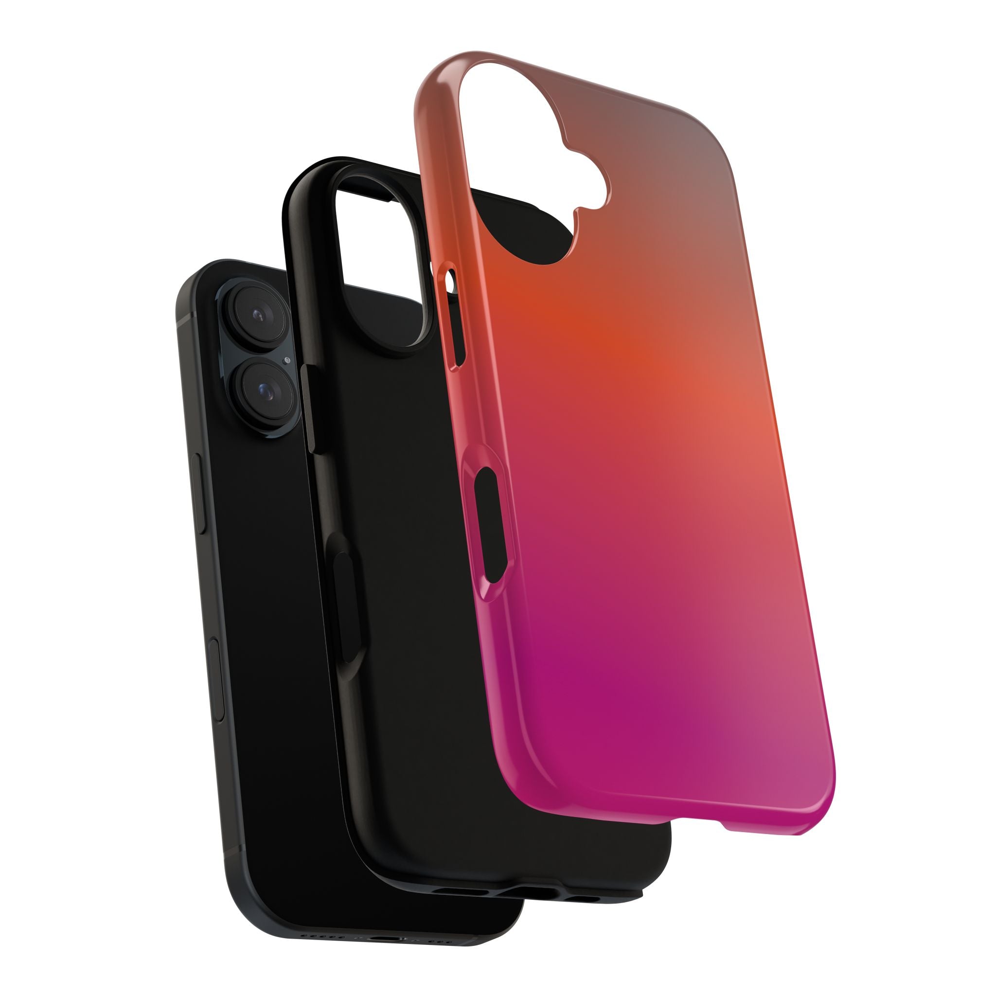 Gradient Phone Case, Custom Tough Case, Durable Phone Accessory, Vibrant Design, Gift for Tech Lovers, Birthday and Holiday Present