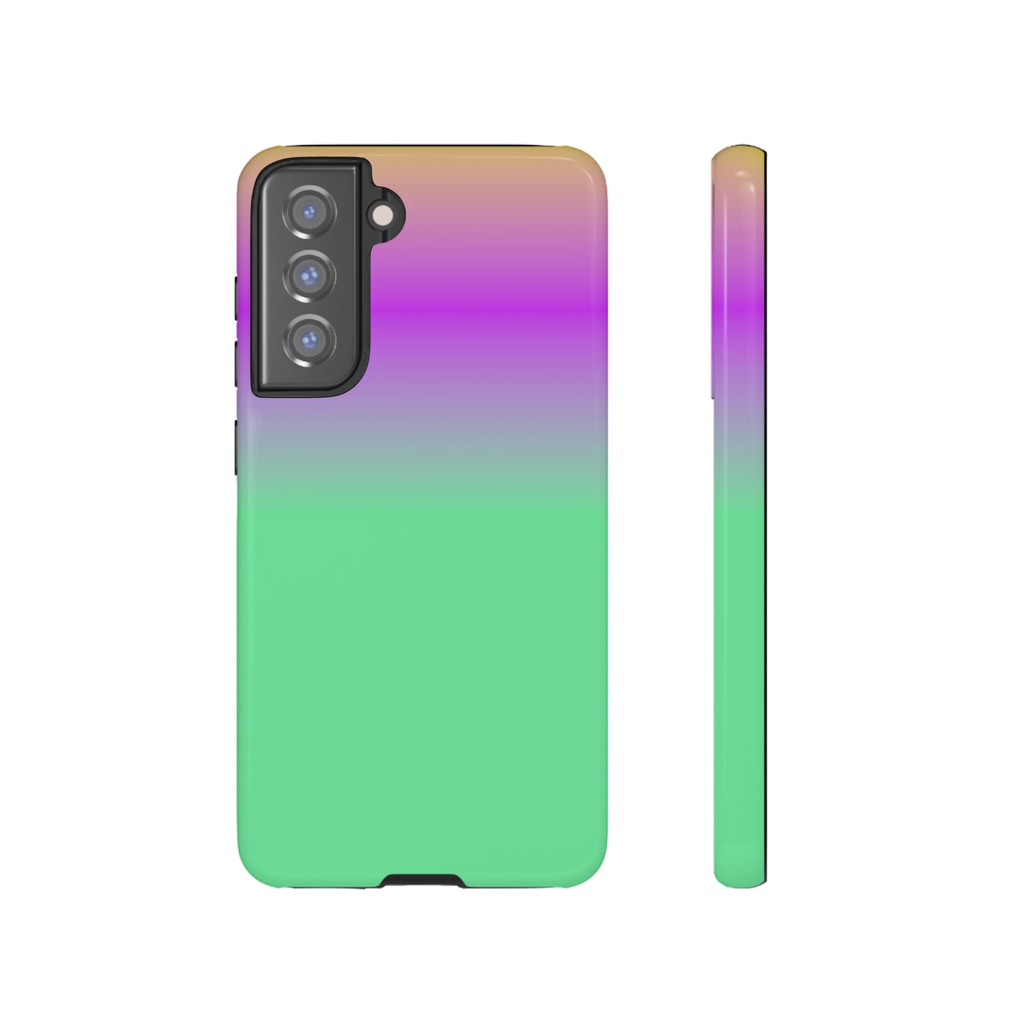 Vibrant Phone Case, Stylish Tech Accessory, Fun Gift Idea, Unique Mobile Cover, Trendy Gradient Design