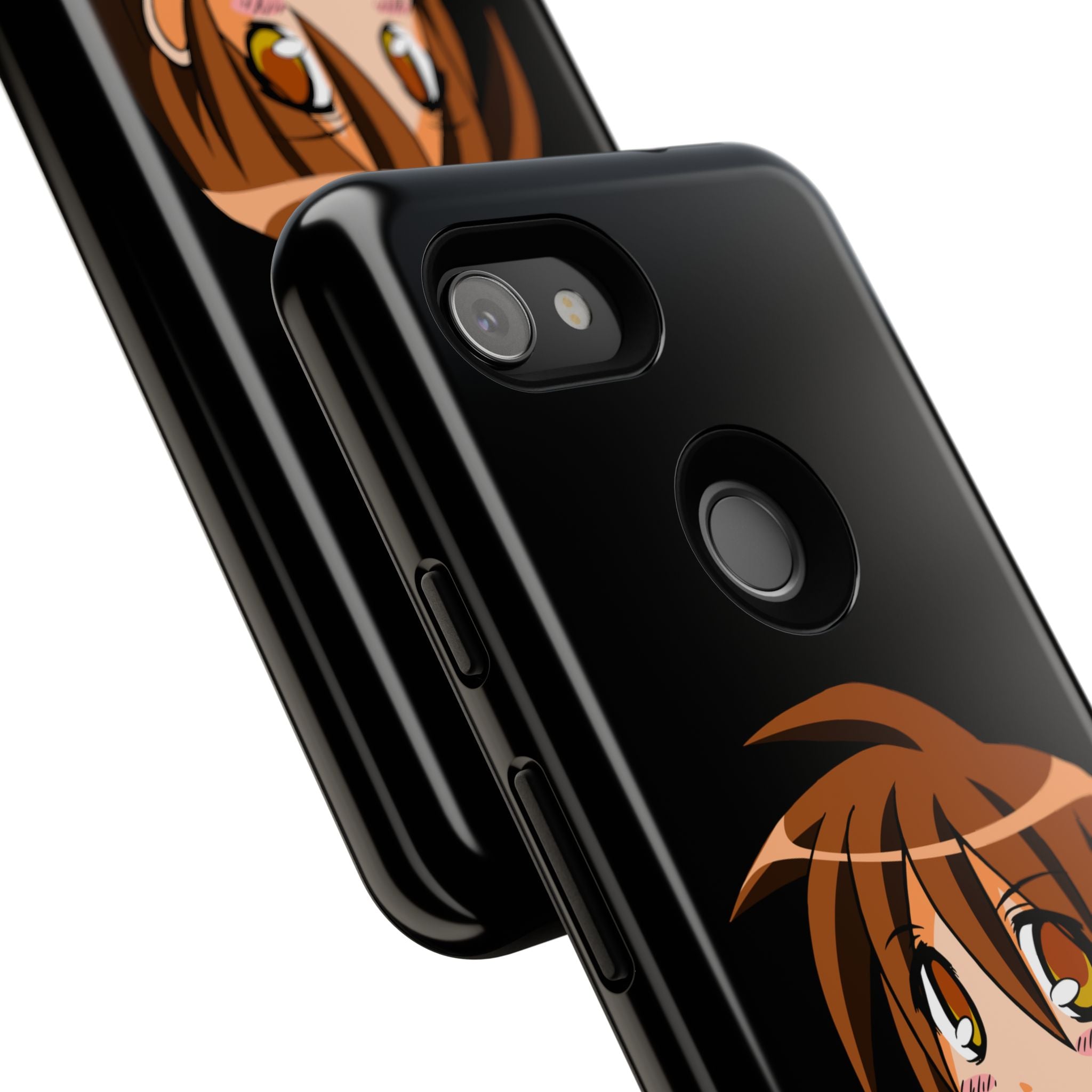 Anime Character Phone Case, Cute Phone Cover, Tough Cases for Teens, Customizable Gift, Geeky Accessories