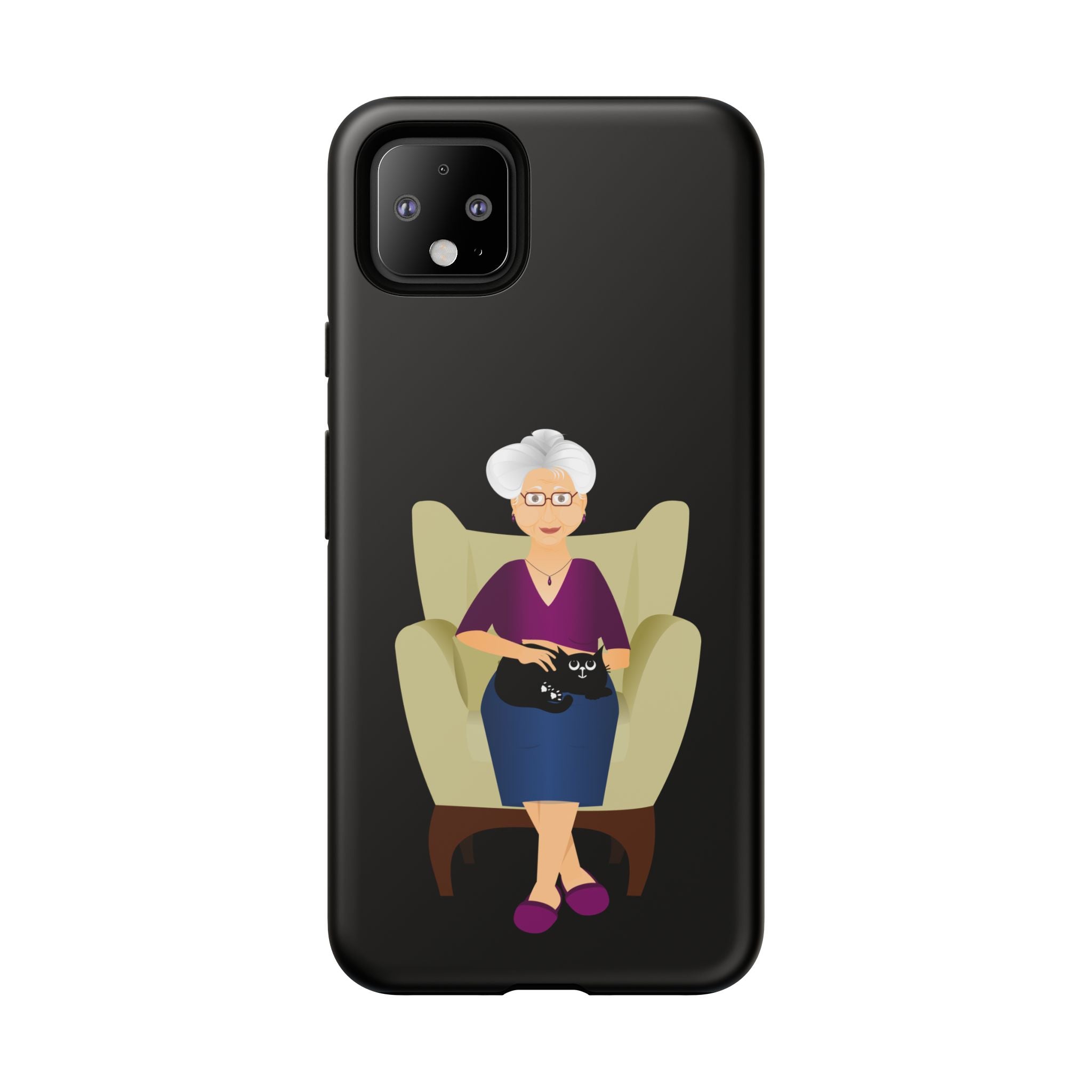 Grandma Phone Case, Tough Phone Cover for Grandparents, Durable Case for Seniors, Unique Gift for Grandmother, Personalized Tech Accessory