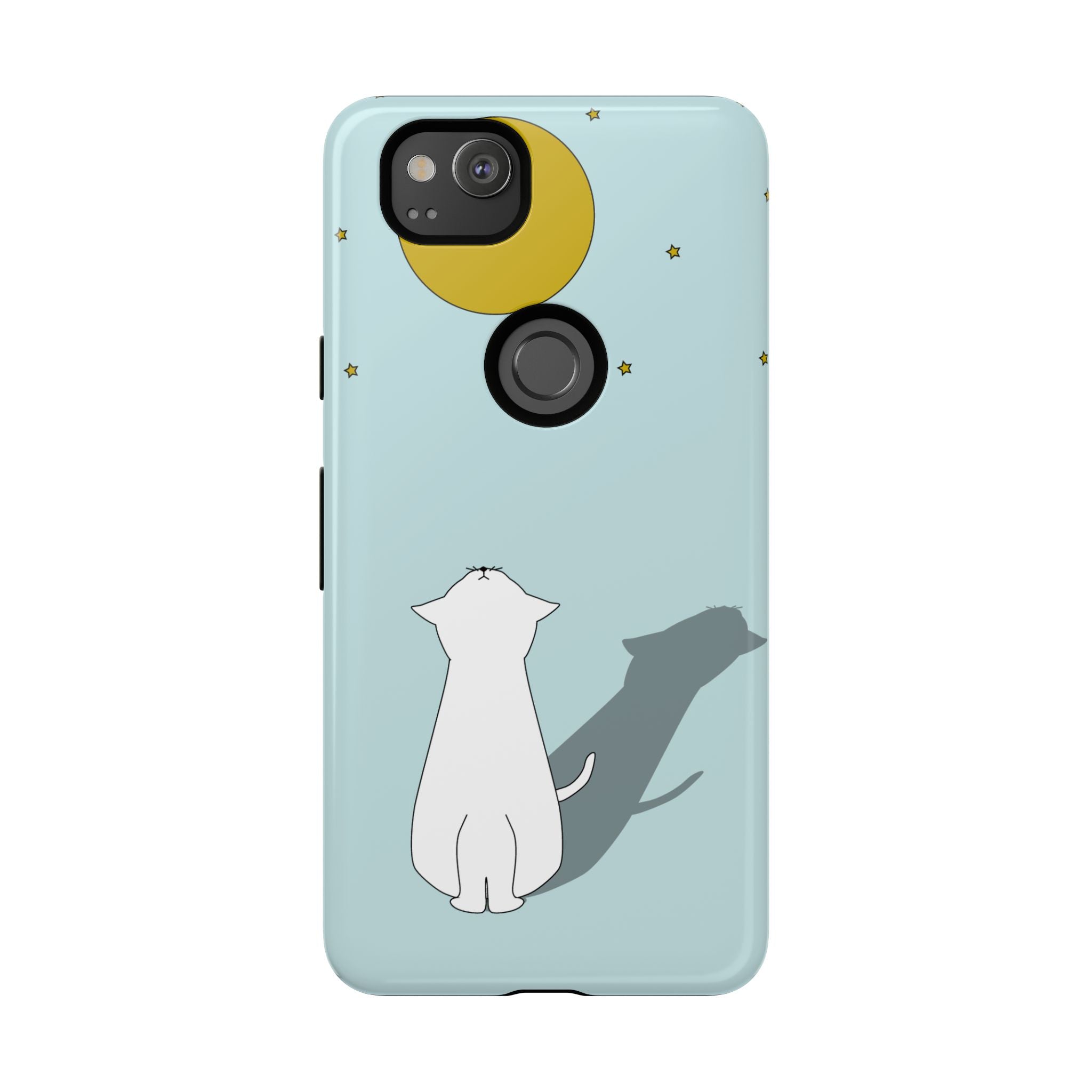Cute Cat Phone Case, Tough Phone Cover, Pet Lover Gift, Unique Case, Animal Decor, Birthday Gift