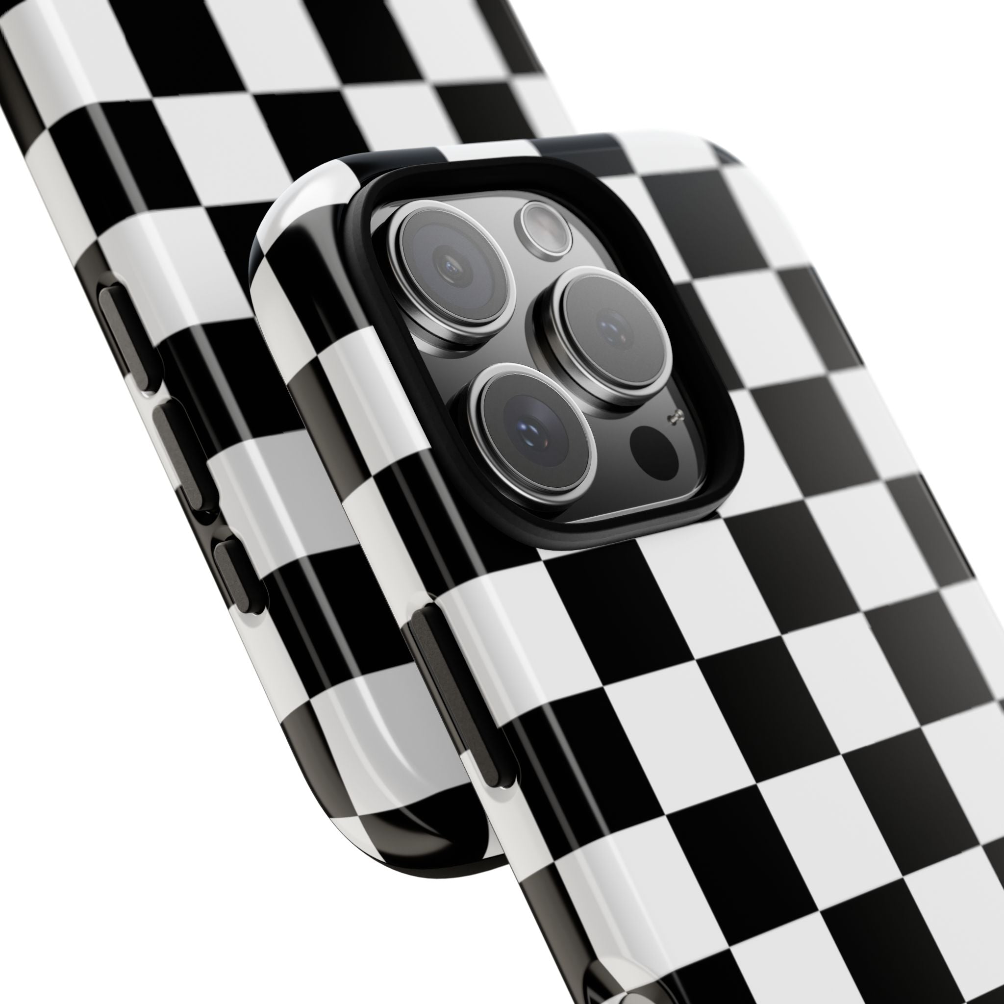 Stylish Checkered Phone Case | Trendy Protective Cover for iPhone, Gift for Teens, Fashion Accessory, Unique Design for All Occasions