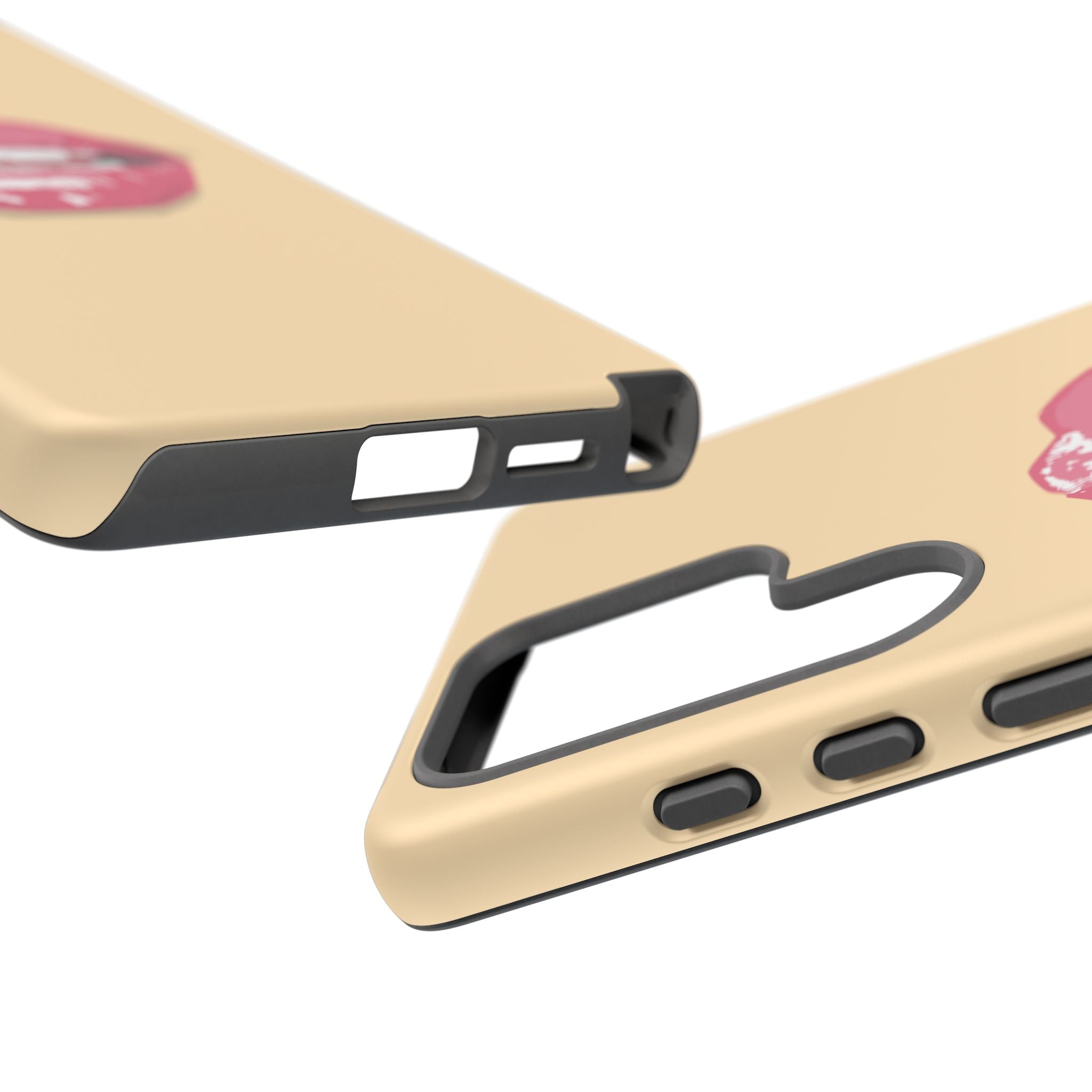 Stylish Phone Case with Lip Print, Trendy Mobile Cover, Fashion Accessory, Gift for Her, Cute Cell Phone Case