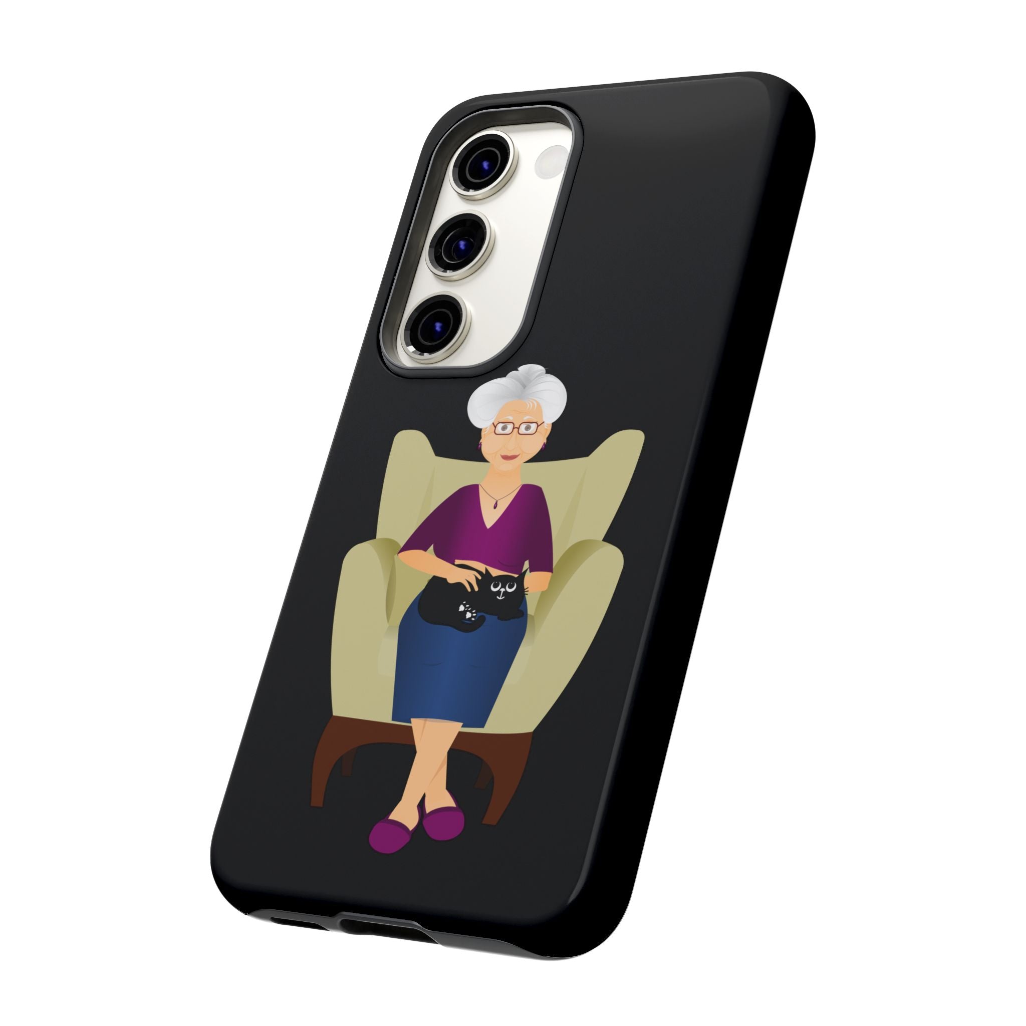 Grandma Phone Case, Tough Phone Cover for Grandparents, Durable Case for Seniors, Unique Gift for Grandmother, Personalized Tech Accessory