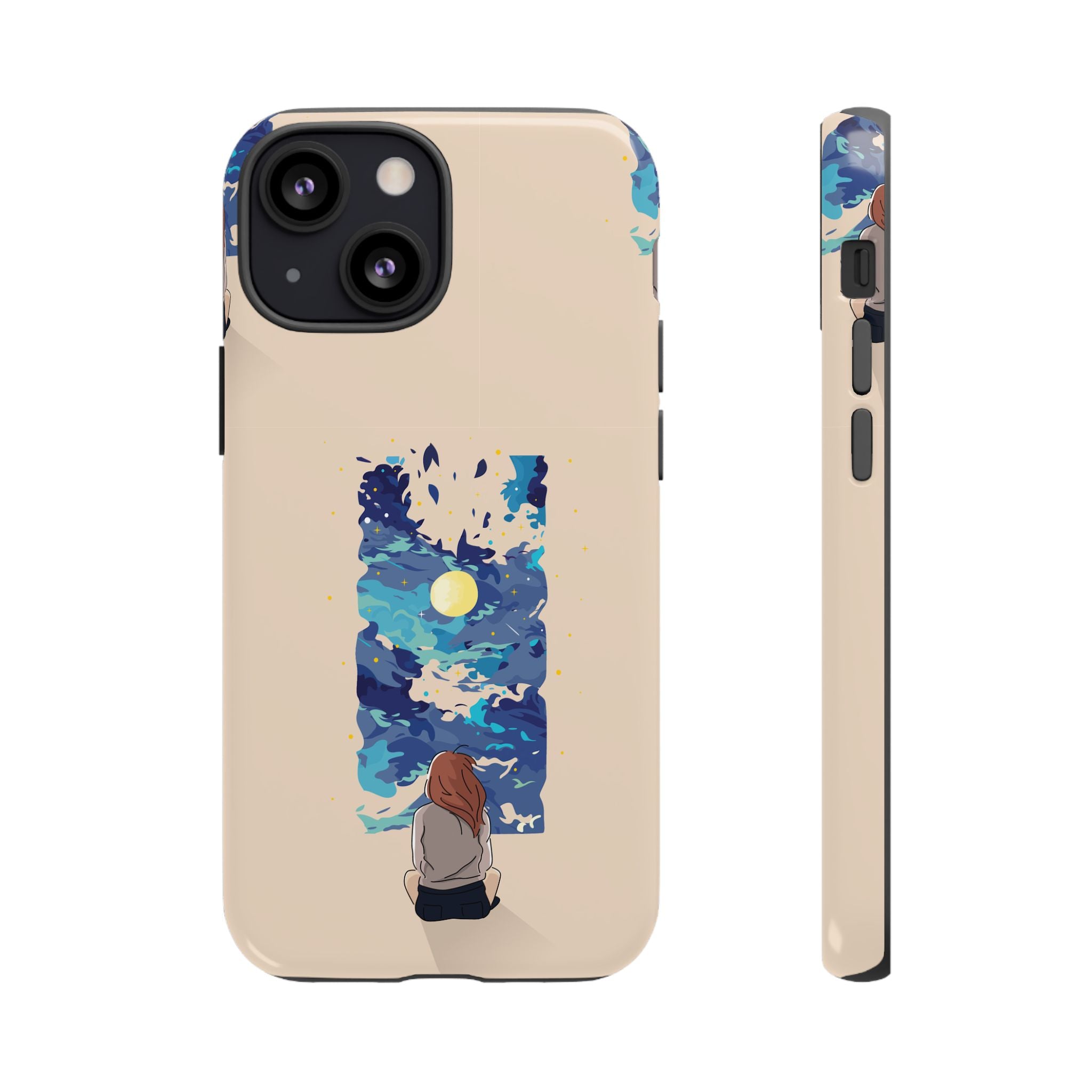 Artistic Phone Case – Expressive Protective Cover, Unique Gift for Her, Birthday Present, Eco-Friendly Mobile Accessory, Smartphone Case
