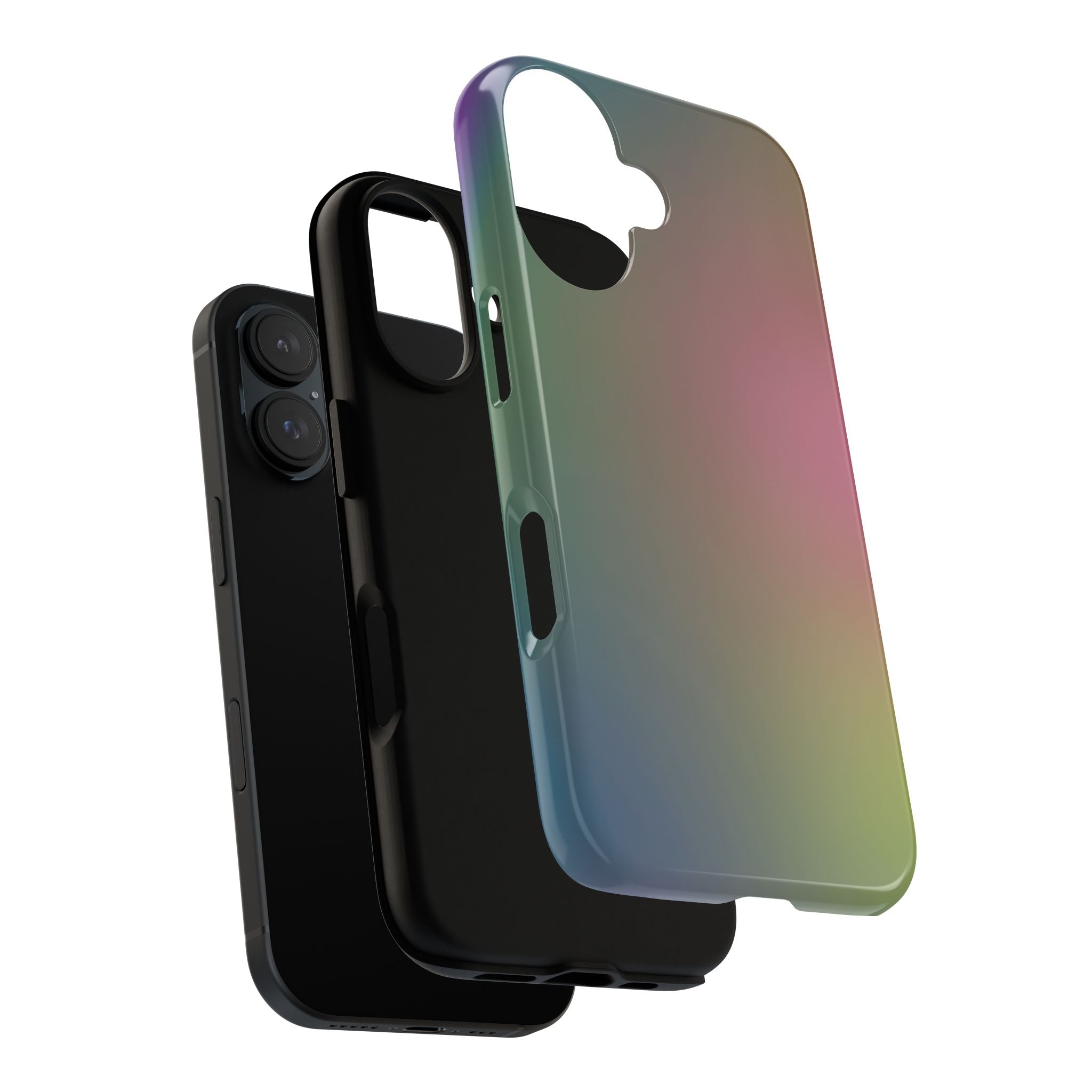 Gradient Phone Case - Protective Cover for iPhone, Stylish Mobile Accessory, Unique Gift for Her, Phone Protection, Trendy Phone Cases
