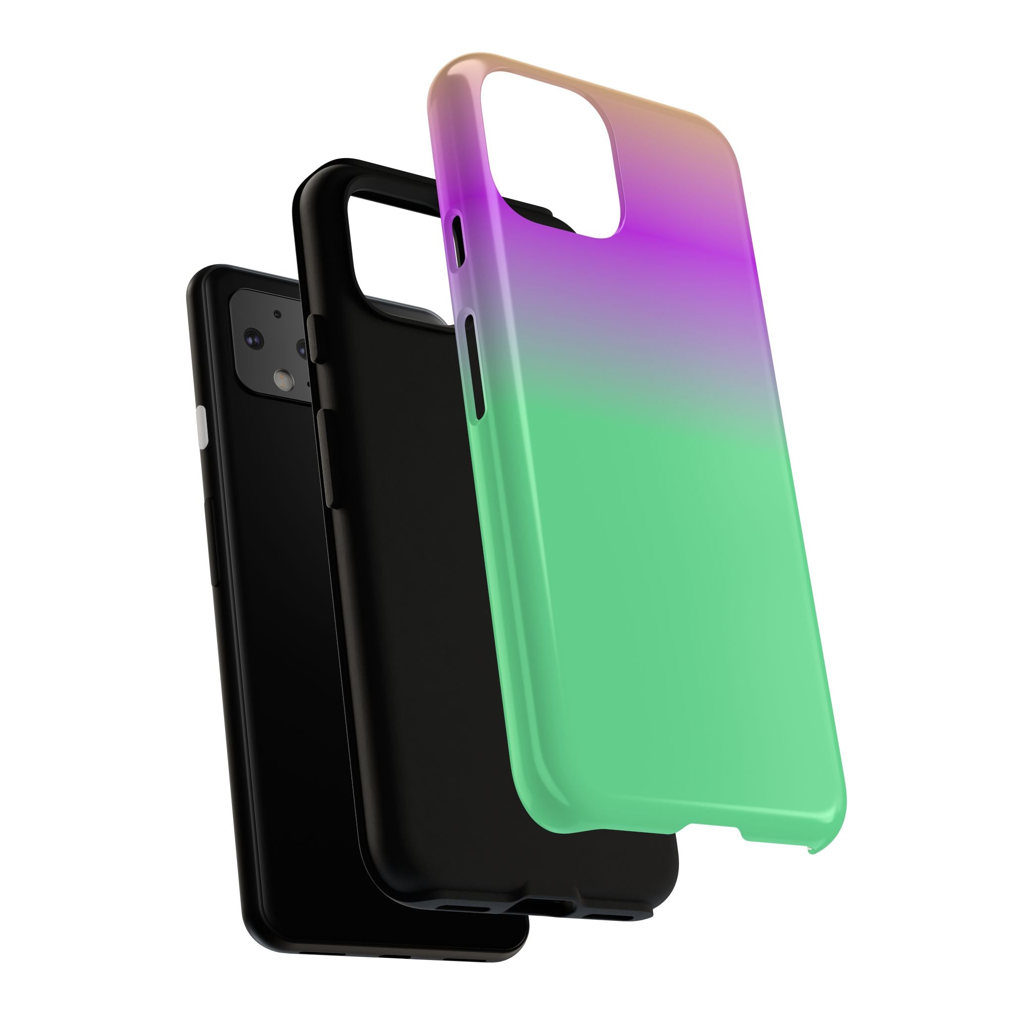 Vibrant Phone Case, Stylish Tech Accessory, Fun Gift Idea, Unique Mobile Cover, Trendy Gradient Design