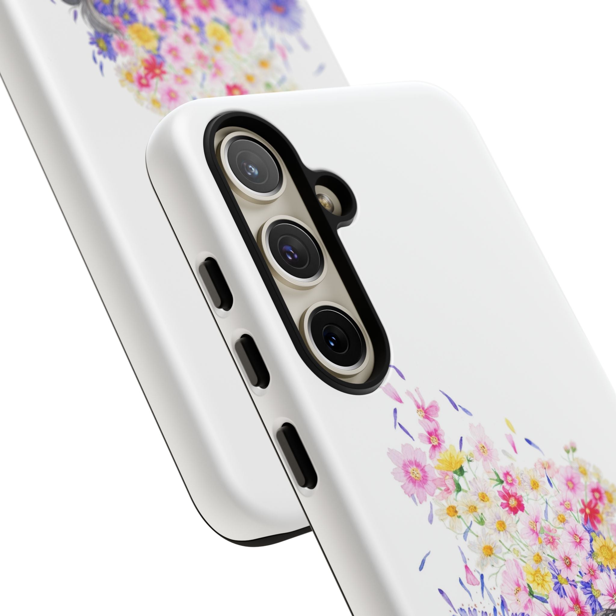Floral Phone Case | Tough Cases | Cute Floral Design, Gift for Her, Spring Accessory, Mother's Day Gift, Stylish Protection