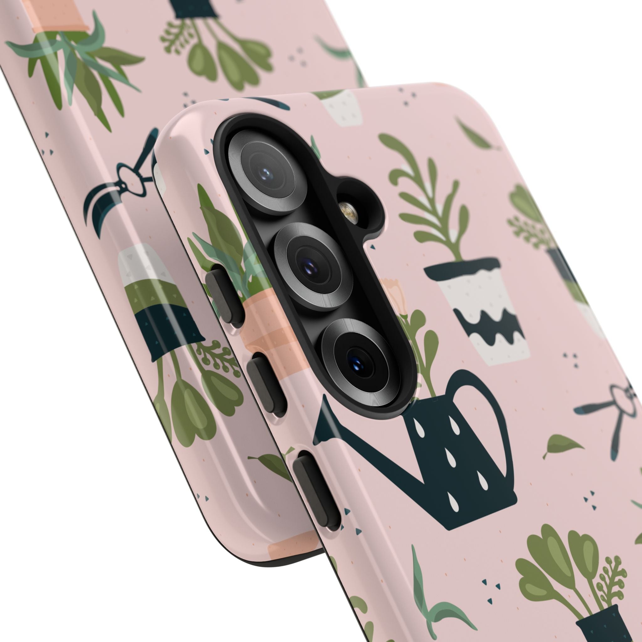 Floral Phone Case, Cute Plant Lover Case, Gift for Gardeners, Phone Cover, Green Thumb Accessories, Mother's Day Gift