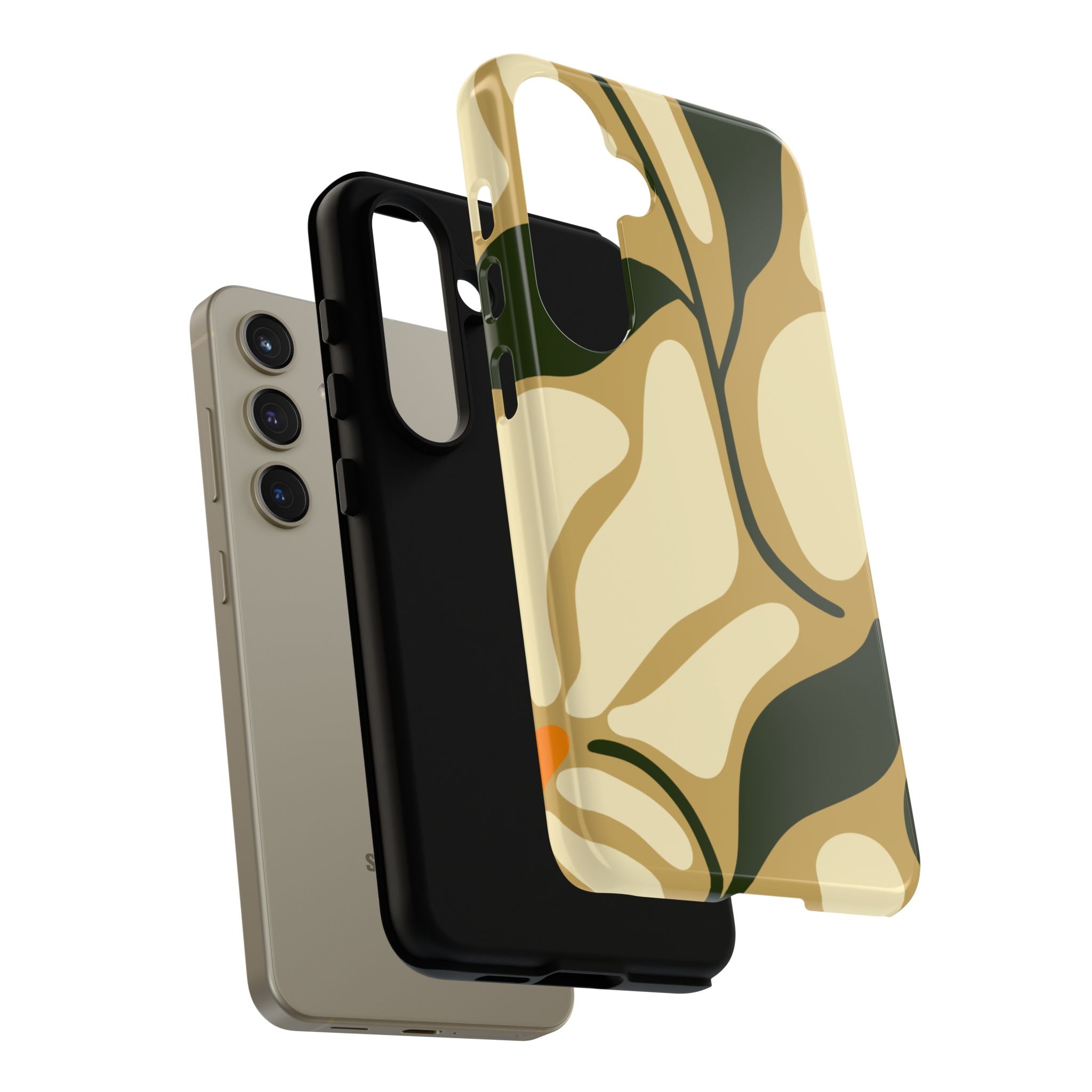 Stylish Flower Phone Case - Floral Protective Cover for Nature Lovers, Gift for Holidays, Unique Phone Accessory, Tough Case