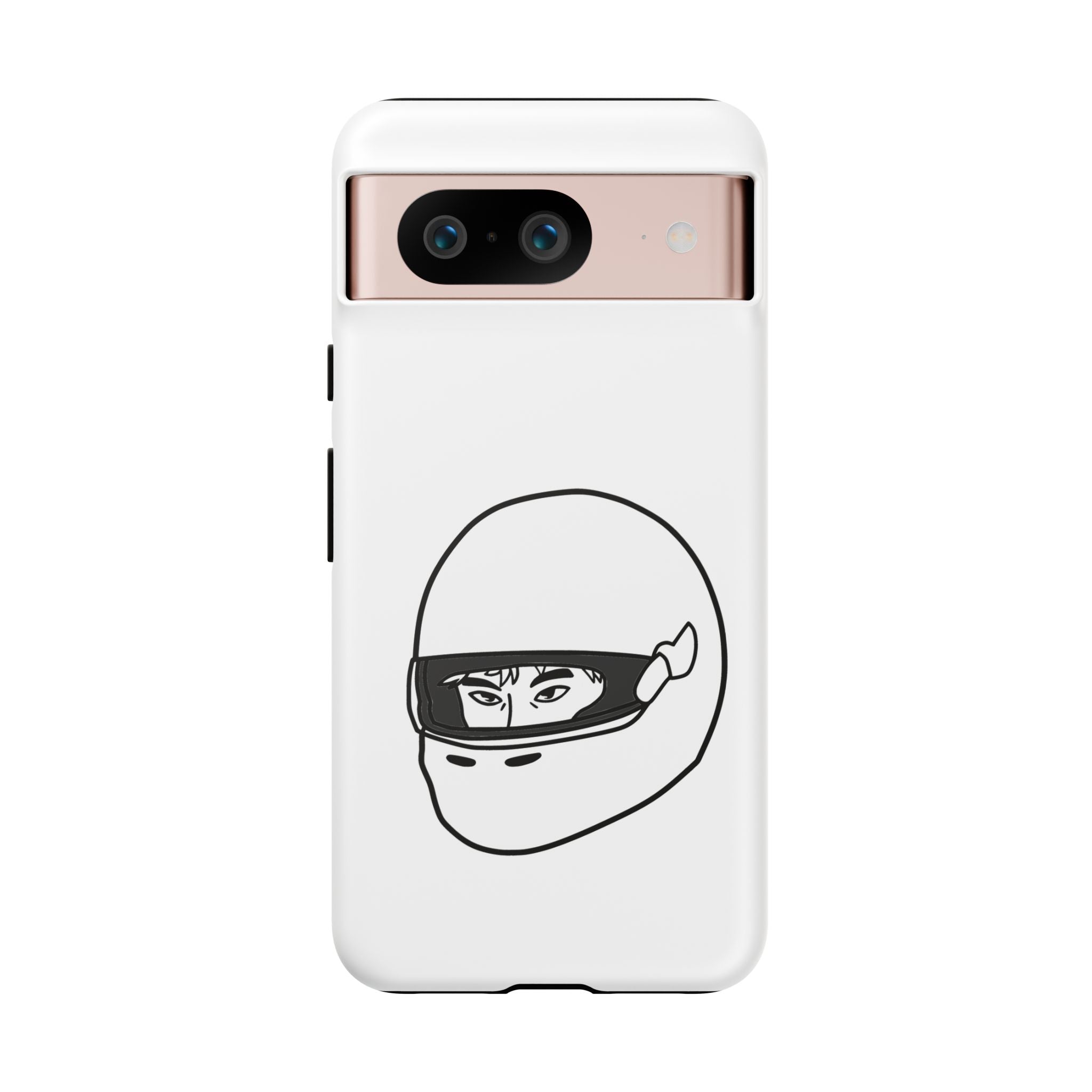 Stylish Phone Case with Racing Helmet Design | Tough Cases | Unique Gift, Motorcycle Enthusiast, Race Lover, Custom Accessory, Everyday Use