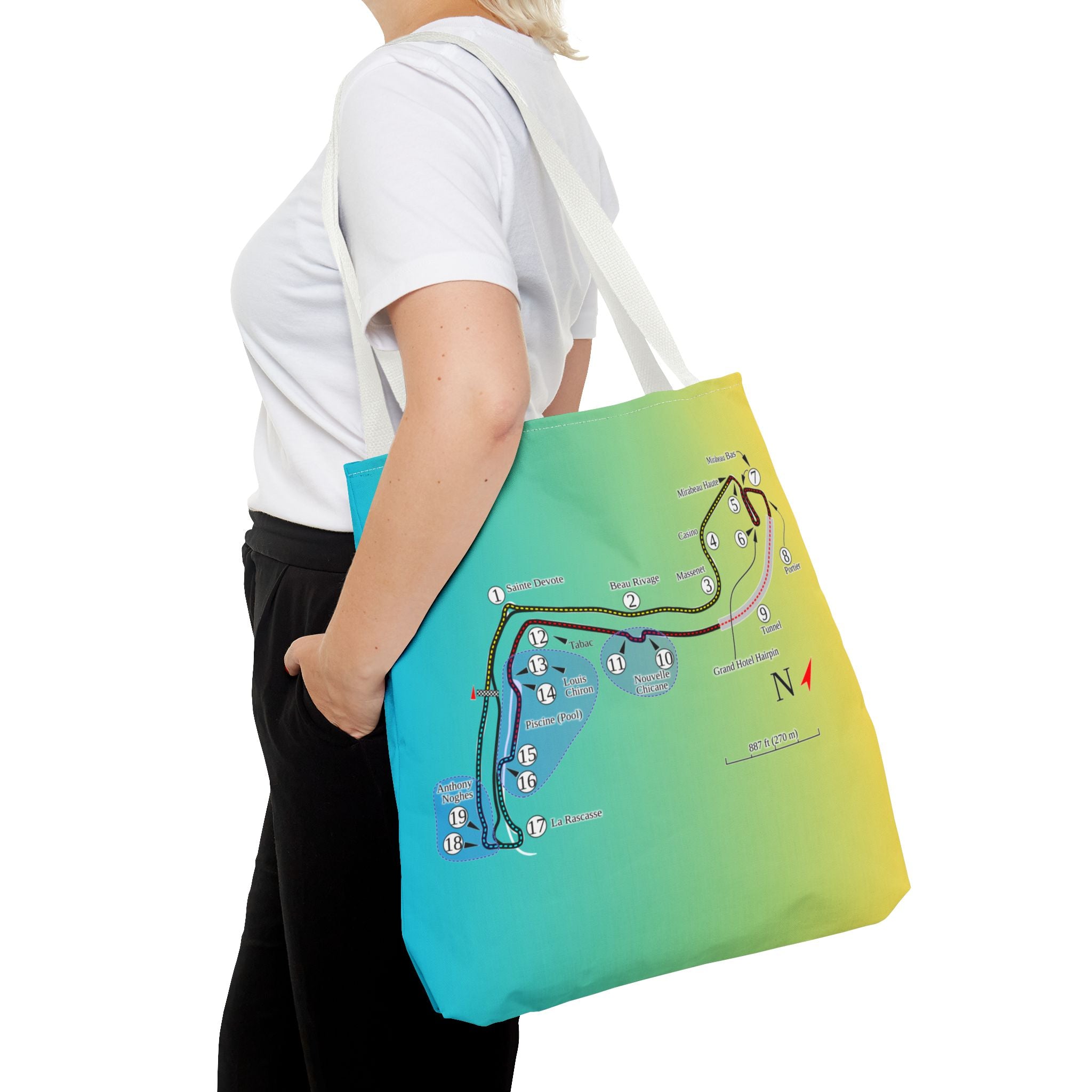 "Monaco Circuit" – Grand Prix Tote