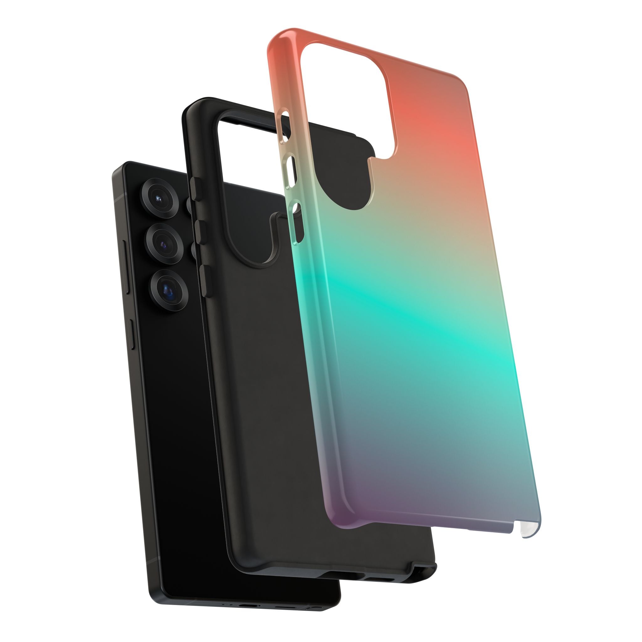 Gradient Phone Case, Tough Cases for Protection, Stylish iPhone Cover, Trendy Mobile Accessory, Perfect Gift for Tech Lovers