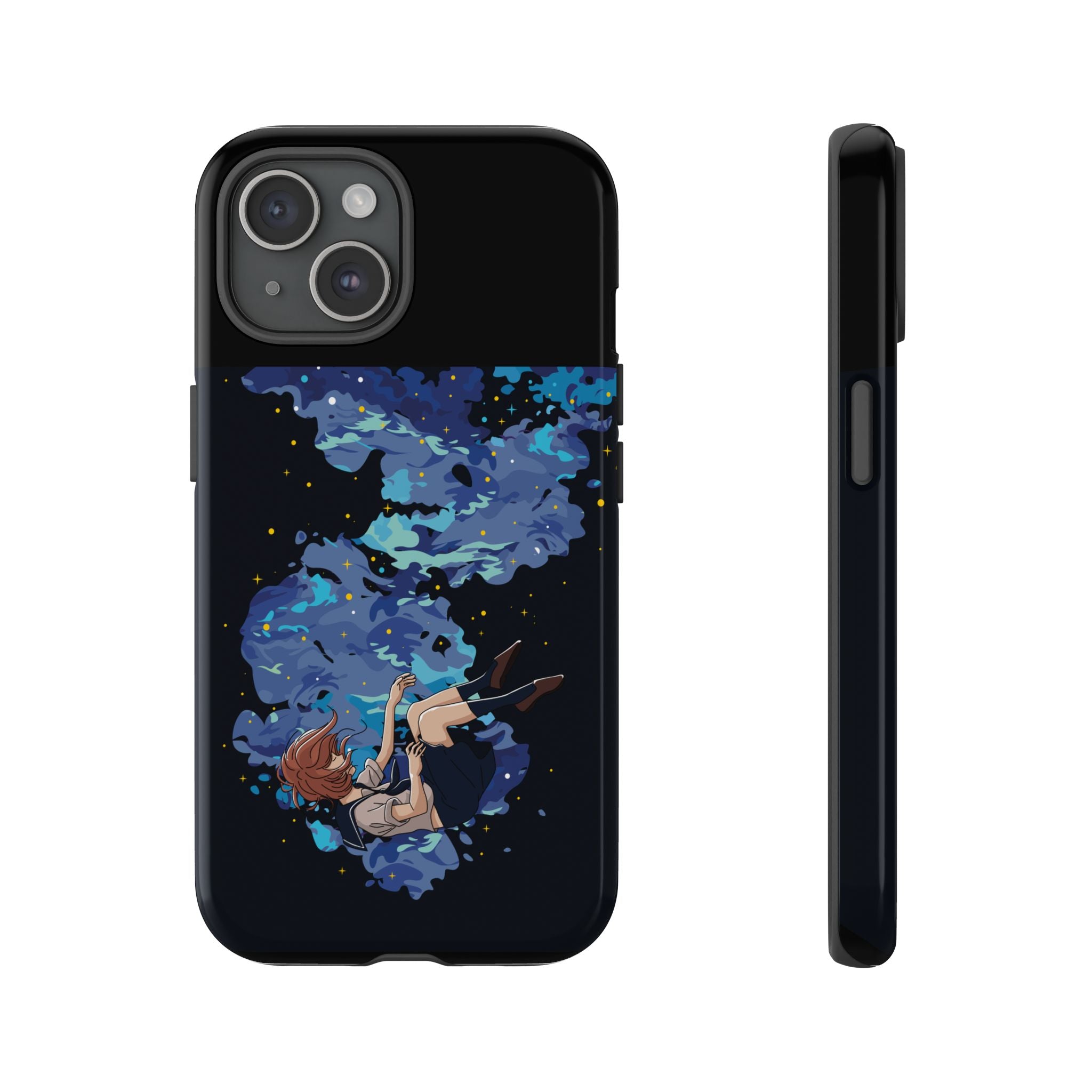Tough Cases Phone Case - Artistic Galaxy Design, Cute Sleeve for Teens, Gift for Students, Unique Mobile Accessory, Trendy Tech Protection