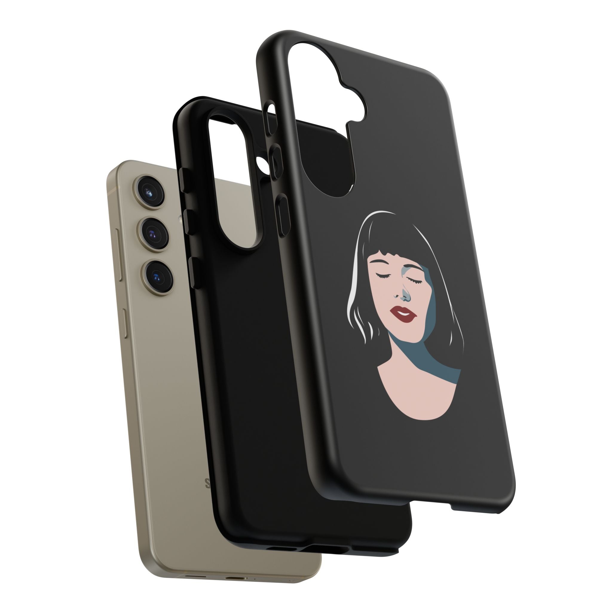 Aesthetic Phone Case, Art Deco iPhone Cover, Minimalist Cell Phone Protector, Gift for Her, Stylish Mobile Accessories