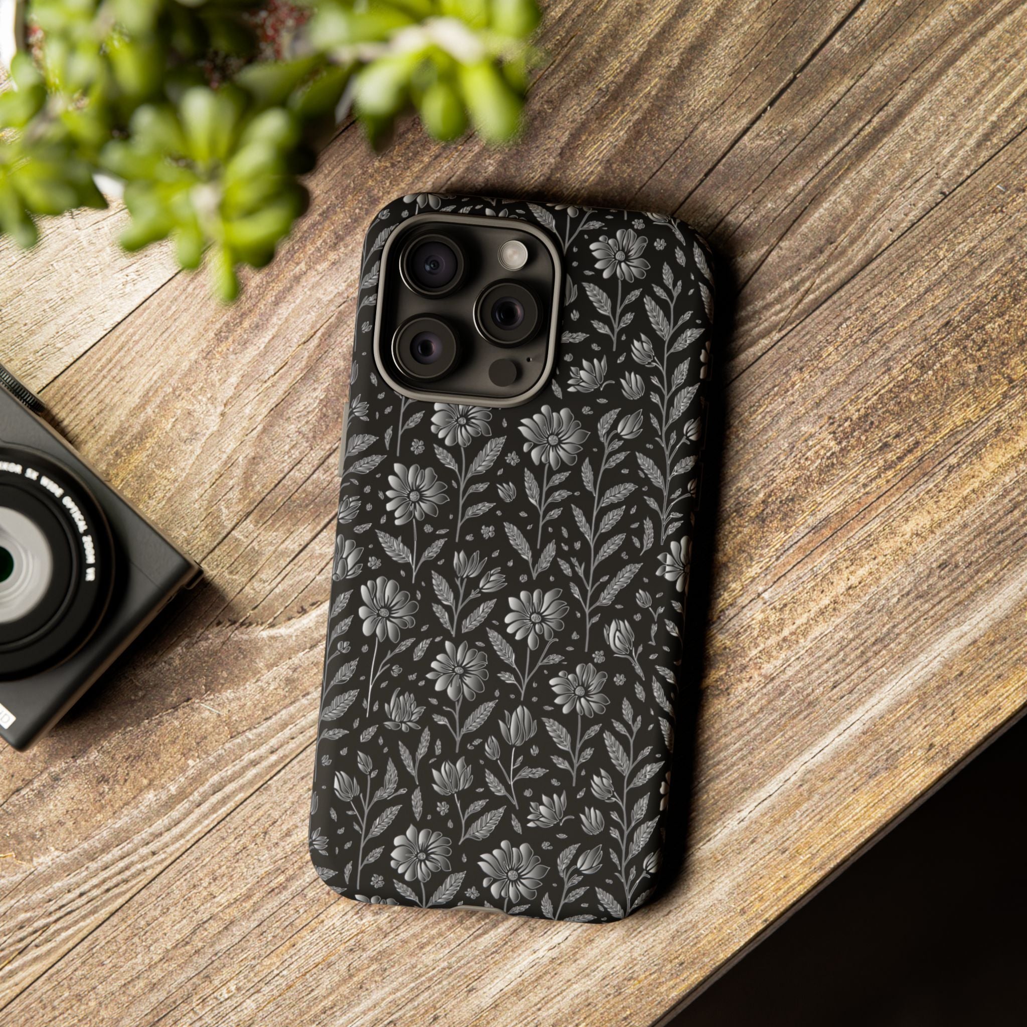 Stylish Floral Phone Case, Tough Floral Case, Botanical Phone Cover, Durable Floral Phone Protector, Gift for Her