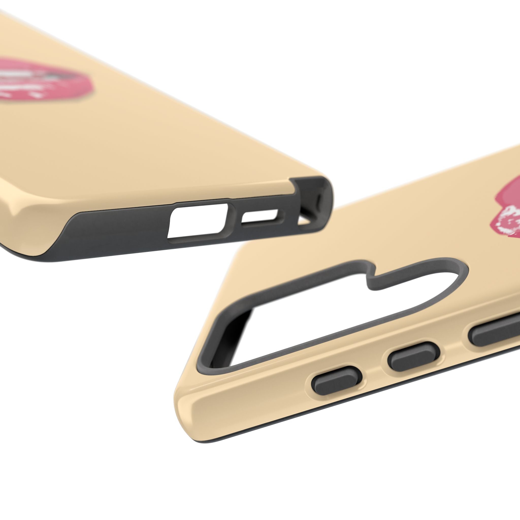 Stylish Phone Case with Lip Print, Trendy Mobile Cover, Fashion Accessory, Gift for Her, Cute Cell Phone Case