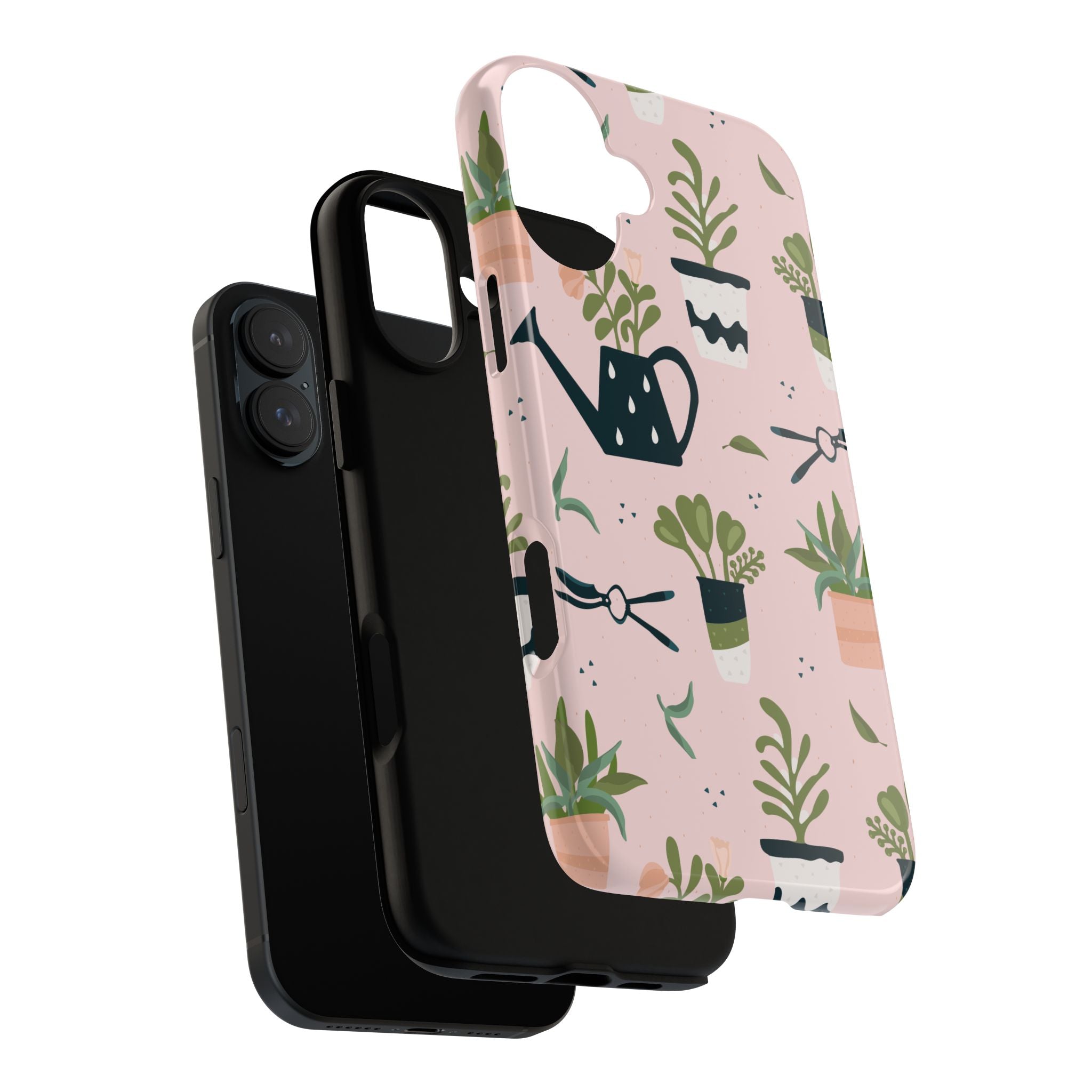 Floral Phone Case, Cute Plant Lover Case, Gift for Gardeners, Phone Cover, Green Thumb Accessories, Mother's Day Gift