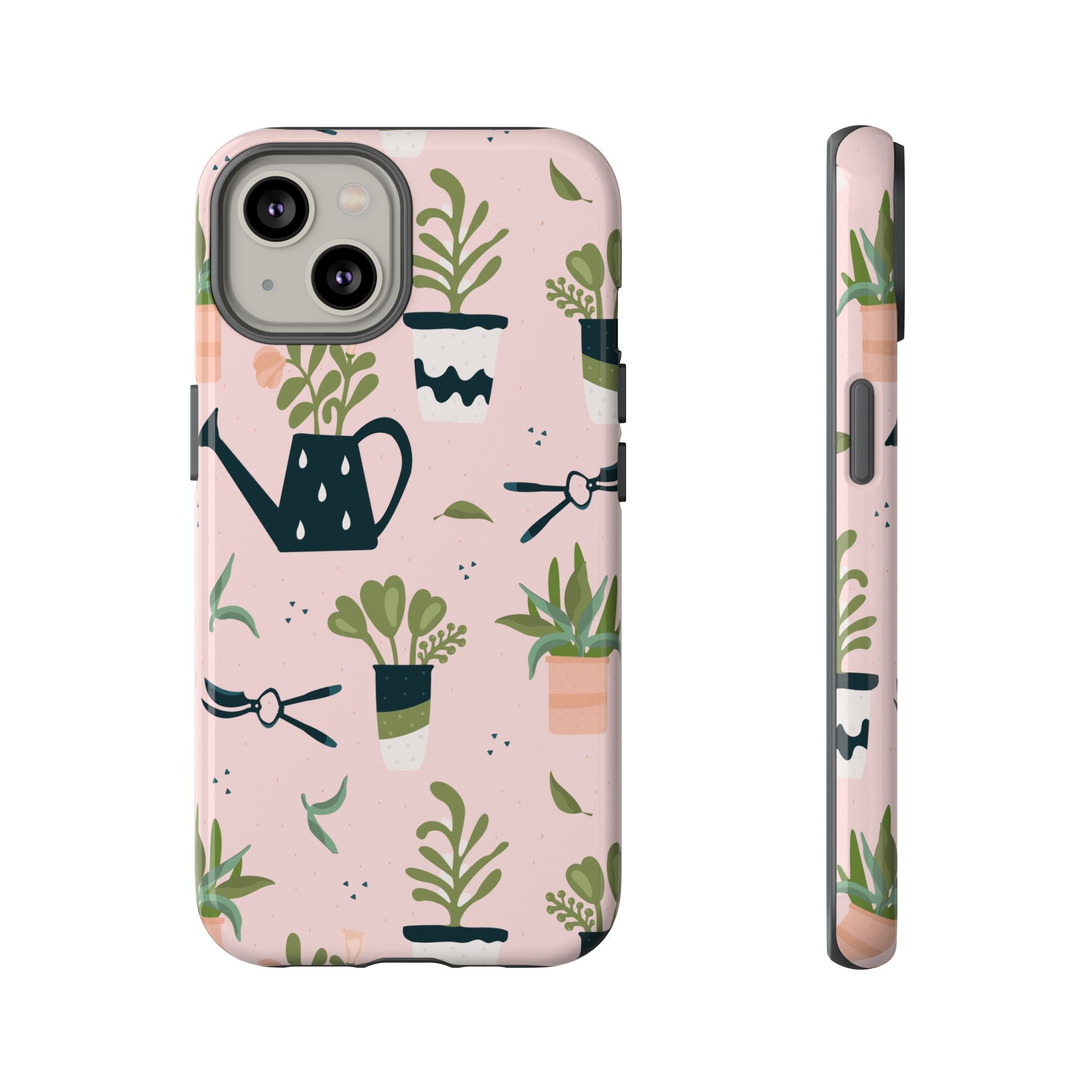 Floral Phone Case, Cute Plant Lover Case, Gift for Gardeners, Phone Cover, Green Thumb Accessories, Mother's Day Gift