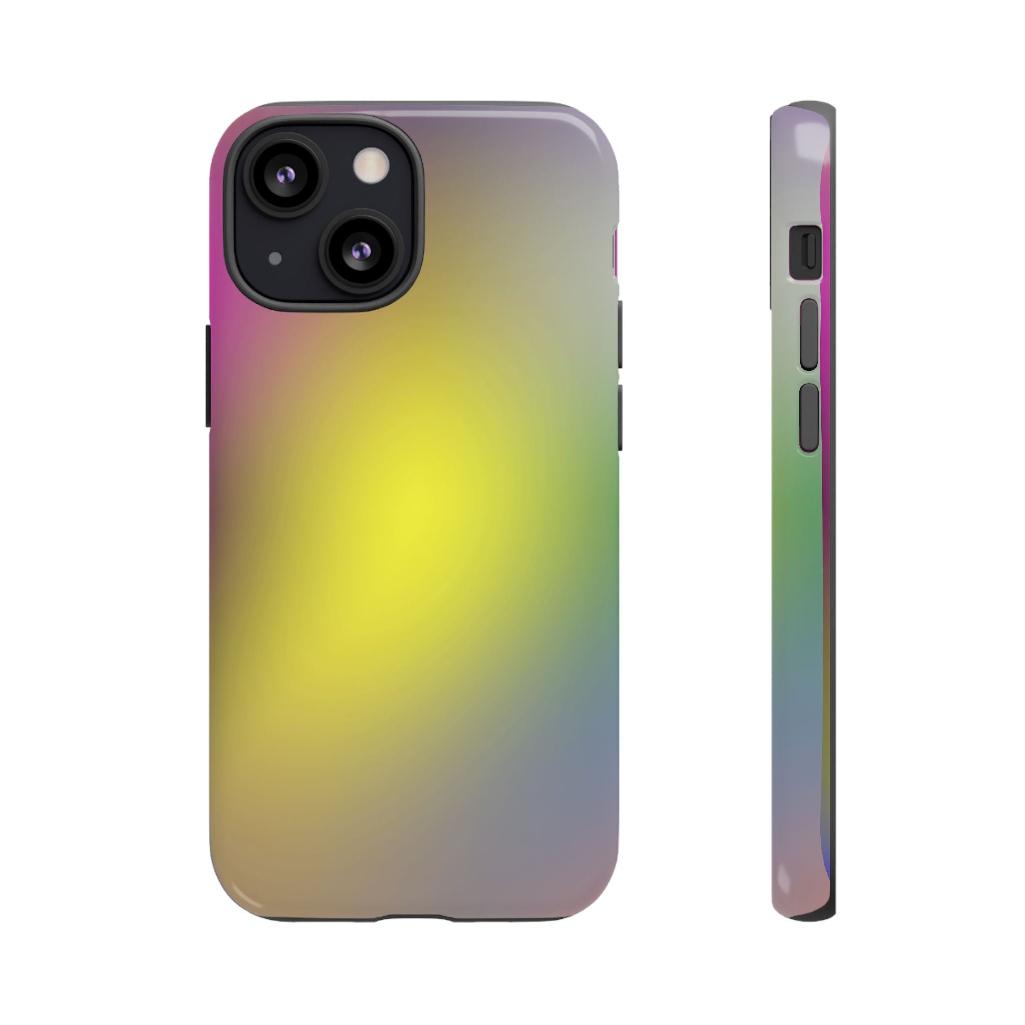 Colorful Tough Phone Case, Stylish Slim Cover, Durable Mobile Protection, Trendy Gift for Tech Lovers, Vibrant Phone Accessory
