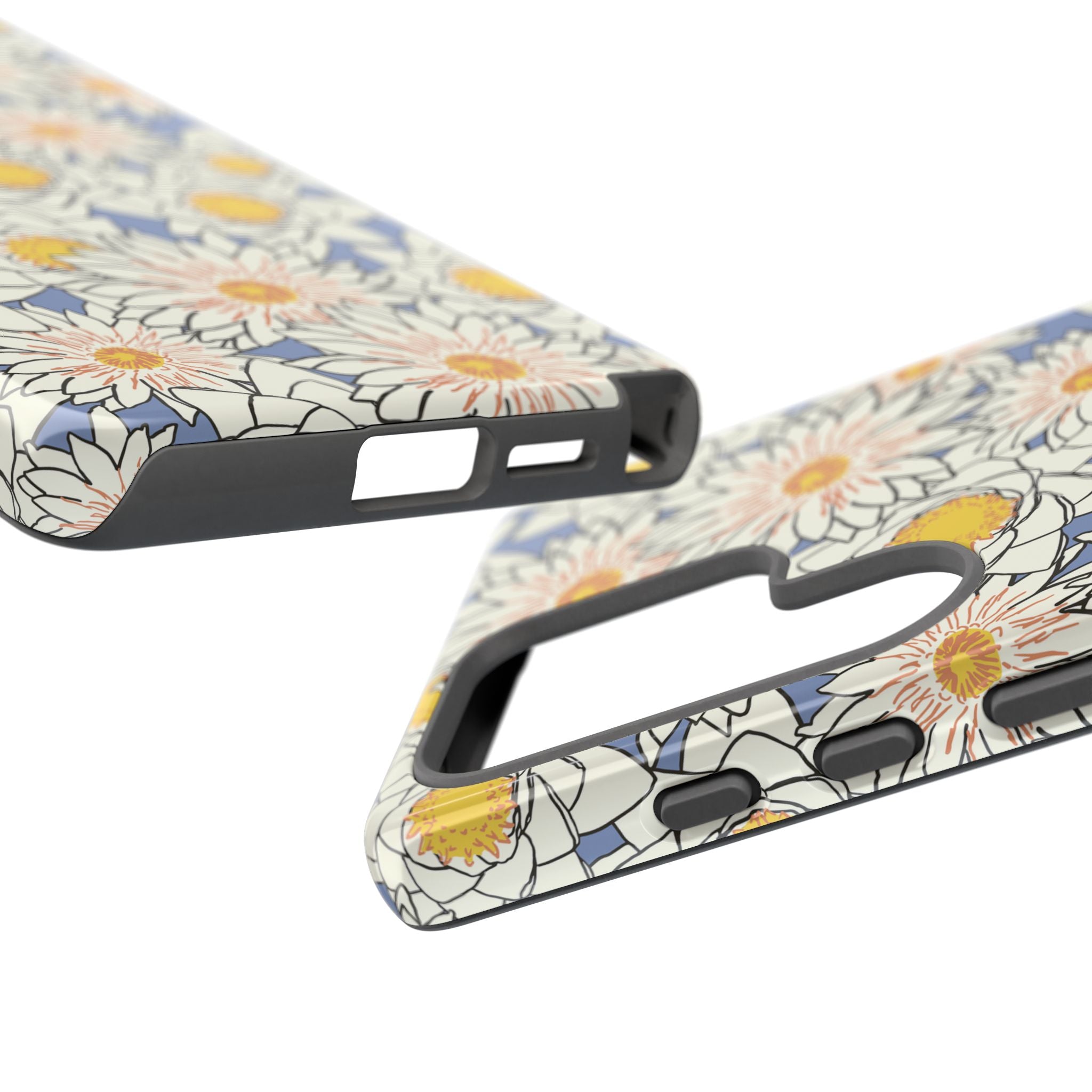 Stylish Phone Case, Floral Protective Cover, Gift for Nature Lovers, Trendy Tech Accessory, Customizable Phone Case