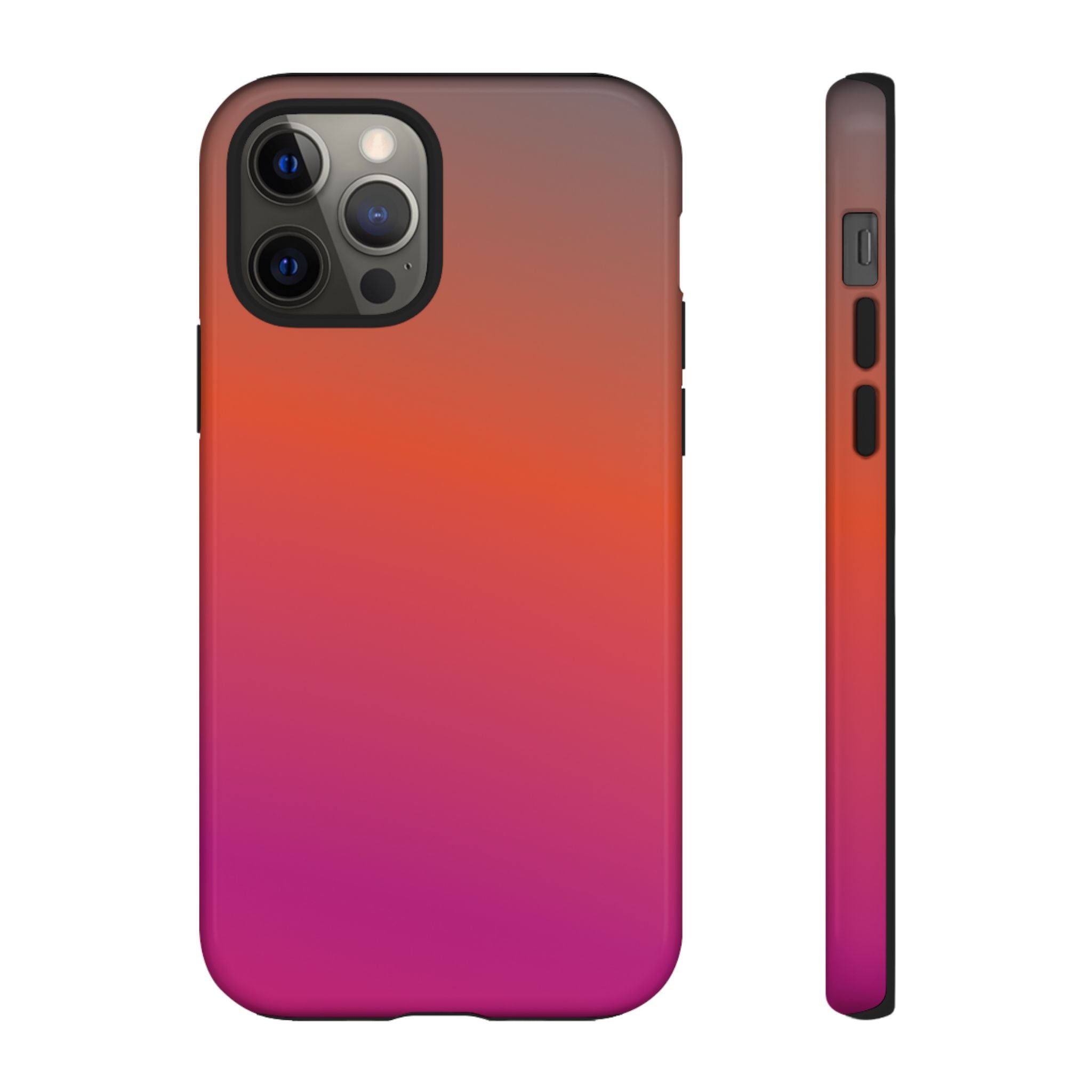 Gradient Phone Case, Custom Tough Case, Durable Phone Accessory, Vibrant Design, Gift for Tech Lovers, Birthday and Holiday Present