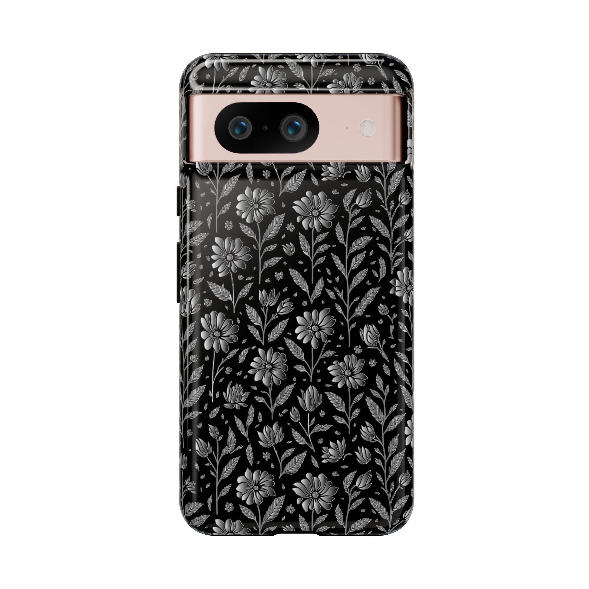 Stylish Floral Phone Case, Tough Floral Case, Botanical Phone Cover, Durable Floral Phone Protector, Gift for Her