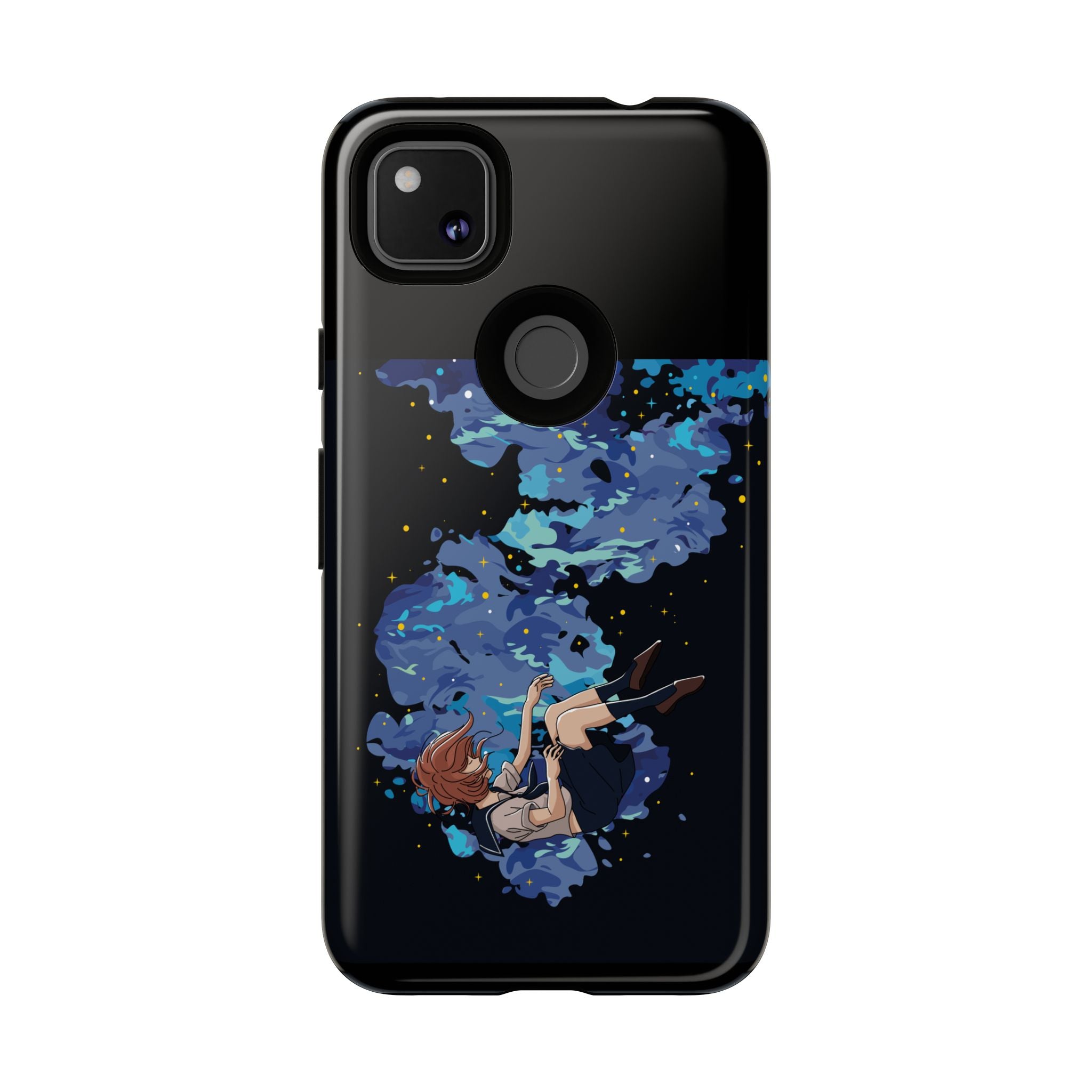 Tough Cases Phone Case - Artistic Galaxy Design, Cute Sleeve for Teens, Gift for Students, Unique Mobile Accessory, Trendy Tech Protection