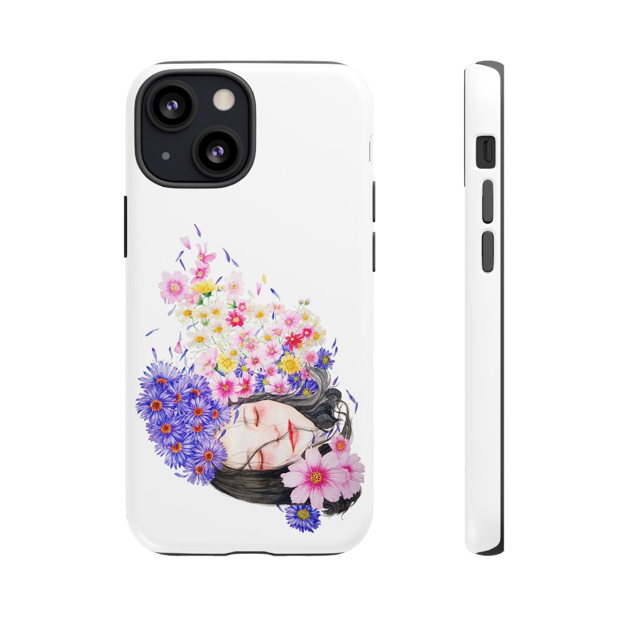 Floral Phone Case | Tough Cases | Cute Floral Design, Gift for Her, Spring Accessory, Mother's Day Gift, Stylish Protection