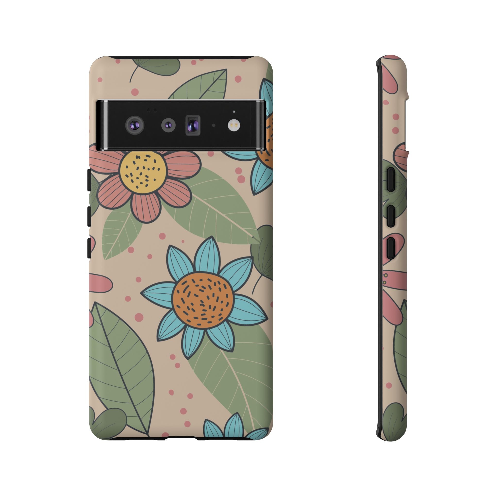 Floral Phone Case, Cute Tough Cases for Floral Lovers, Protective Cover for Gifts, Stylish Accessories, Phone Accessories For Her