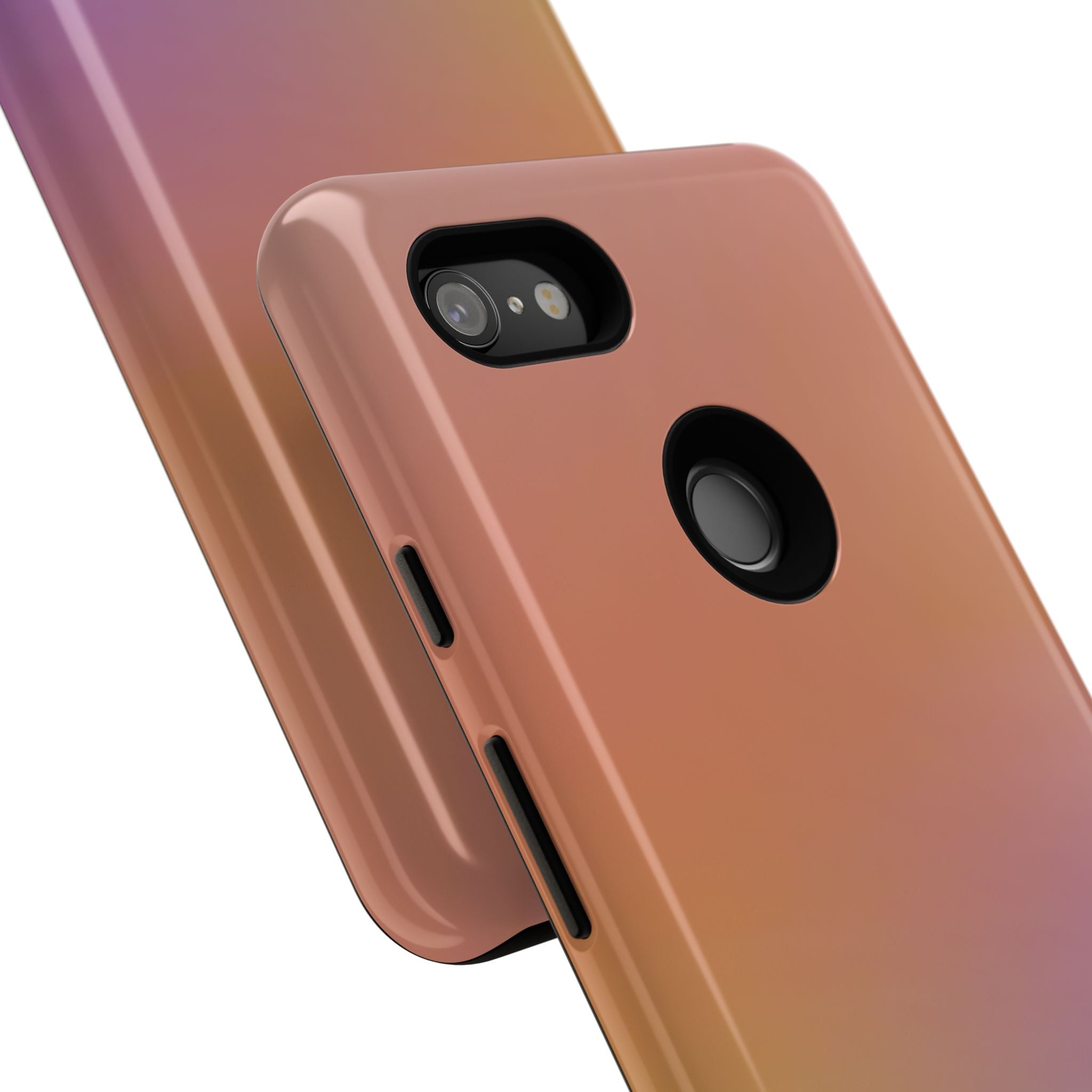 Colorful Gradient Phone Case, Tough Cases for iPhone, Customizable Phone Cover, Trendy Tech Accessory, Gift for Tech Lovers