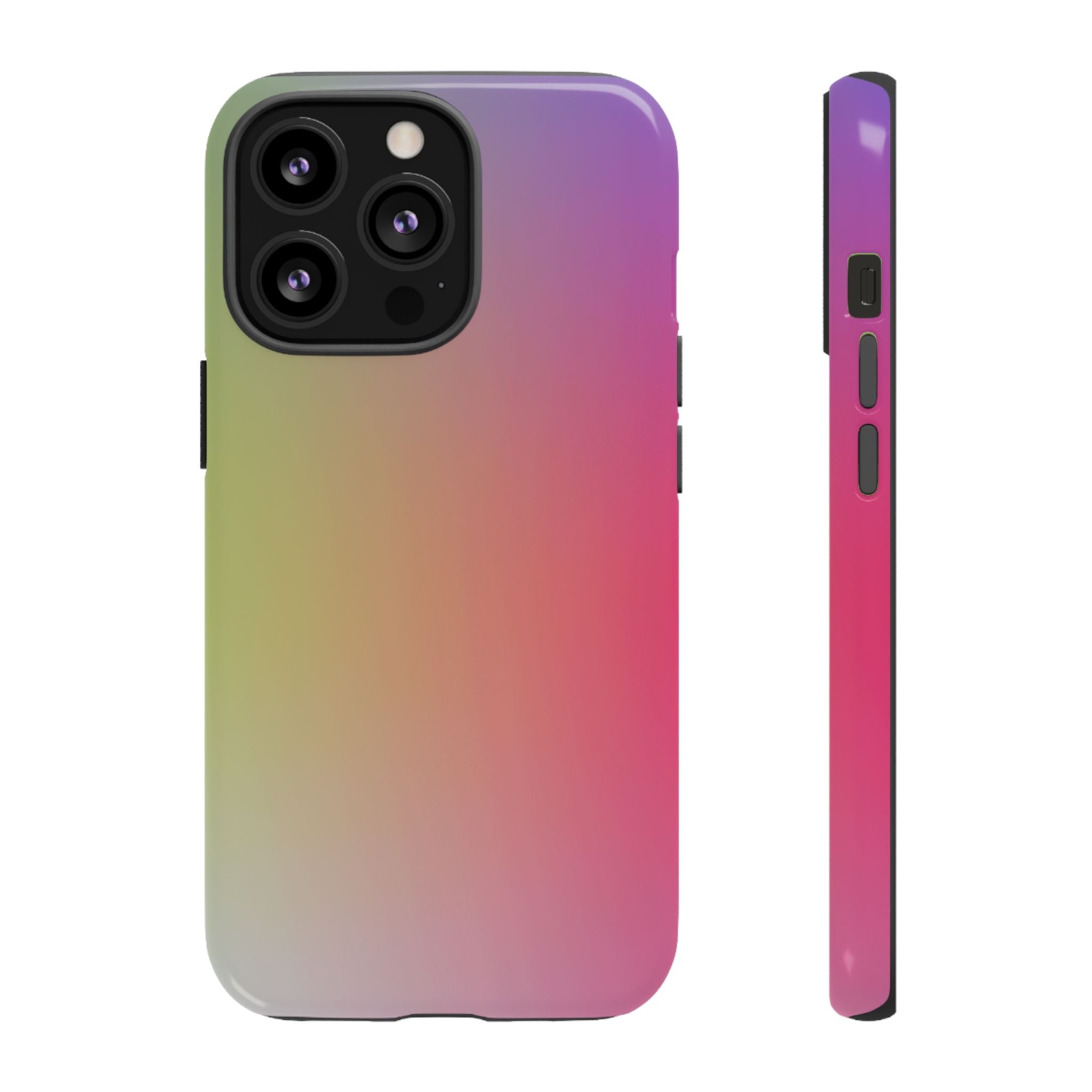 Gradient Phone Case, Tough Cases, Colorful Tech Accessory, Modern Phone Protection, Trendy Gift for Friends, Birthday, Holidays