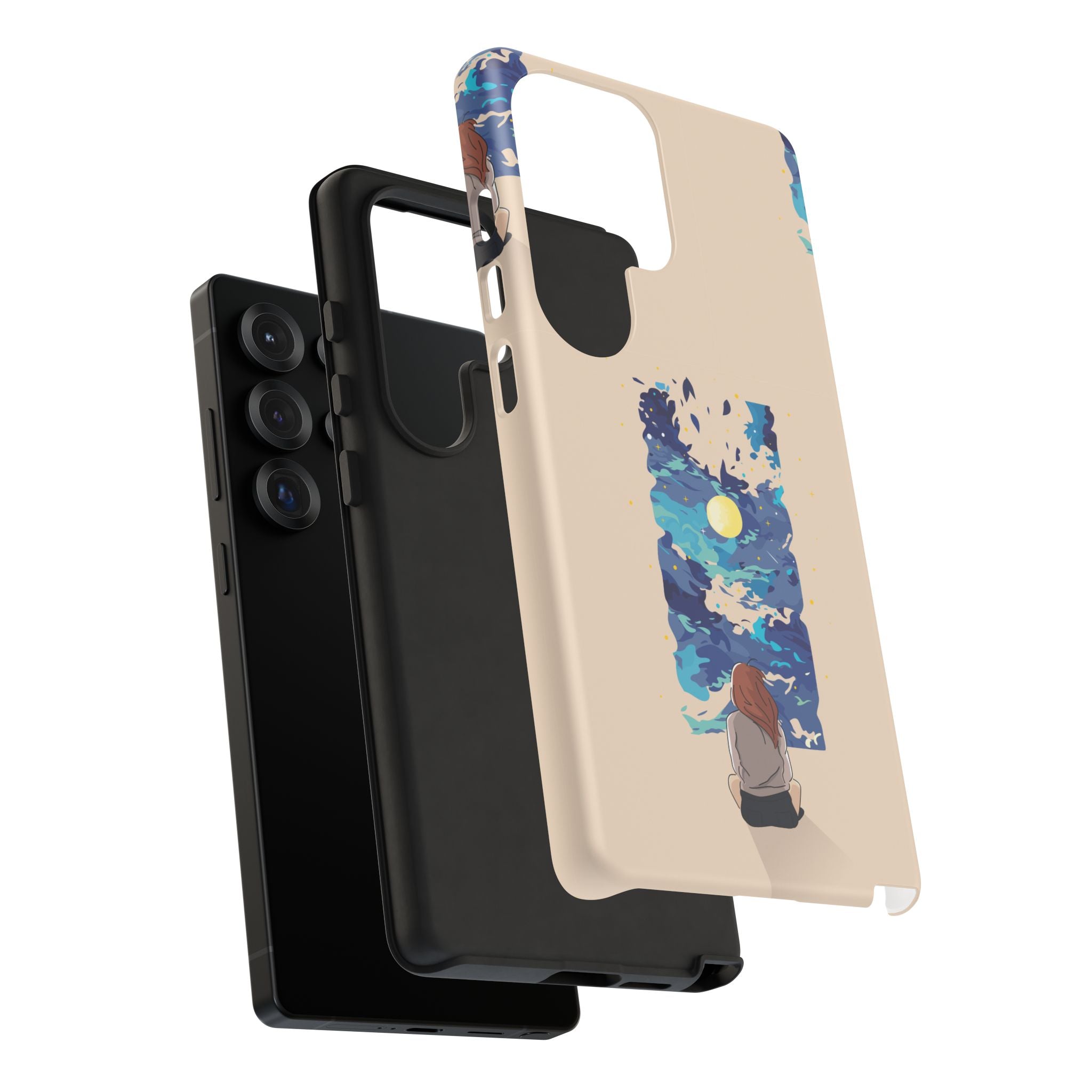 Artistic Phone Case – Expressive Protective Cover, Unique Gift for Her, Birthday Present, Eco-Friendly Mobile Accessory, Smartphone Case