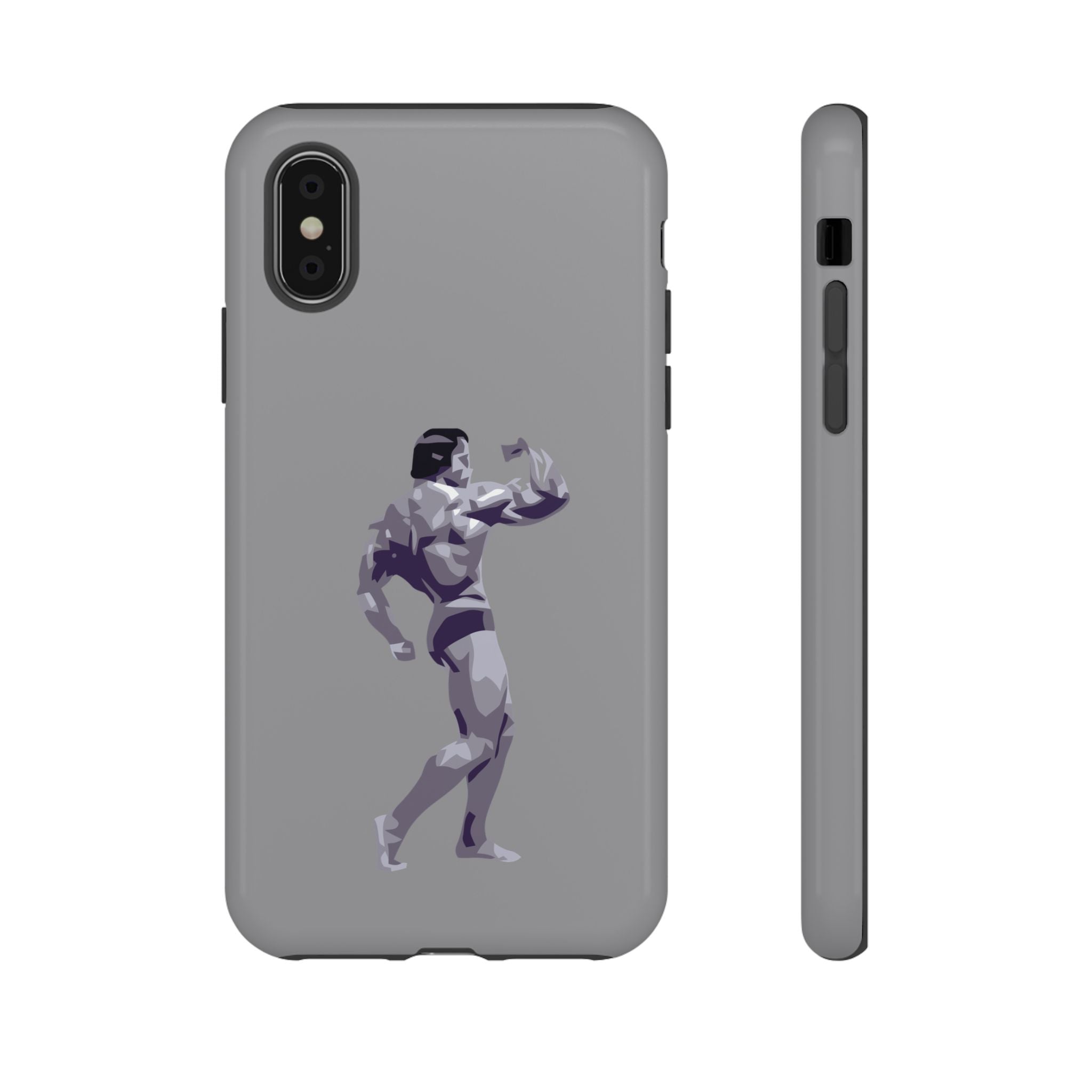 Muscle Man Phone Case - Tough Cases, Martial Arts Gift, Gym Lover Accessories, Inspirational Phone Cover, Unique Tech Gift