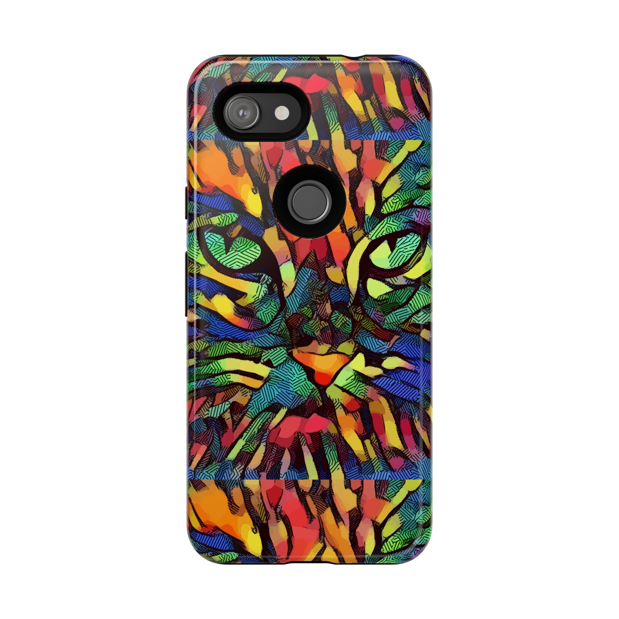 Colorful Phone Cases for Vibrant Style - Tough Cases, Unique Gifts, Animal Print, Artistic Design, Phone Accessories, Eco-Friendly
