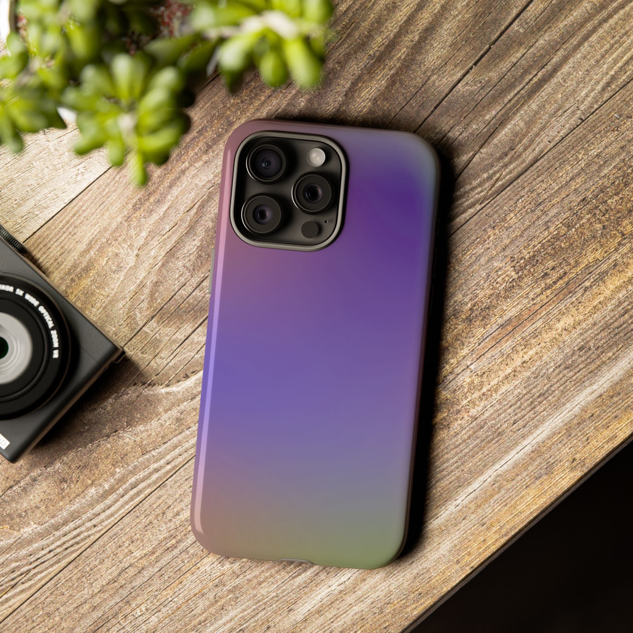 Colorful Phone Case, Tough Phone Cover, Gradient Design Case, Stylish Mobile Accessories, Unique Gift for Her