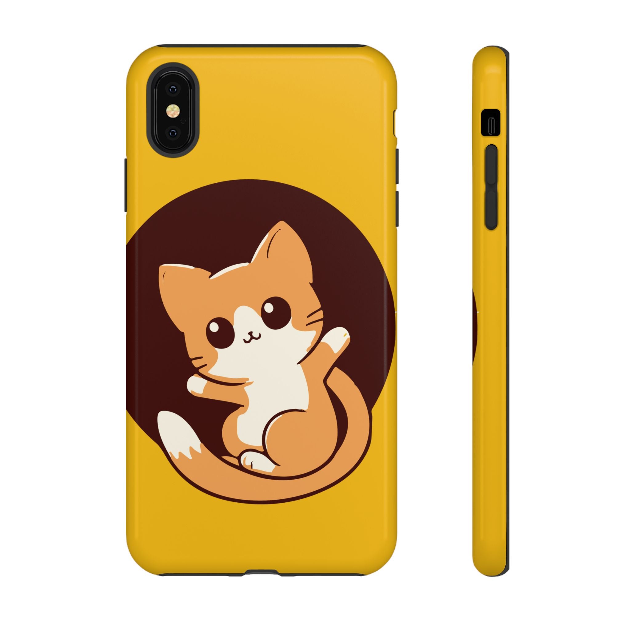 Cute Cat Phone Case | Tough Cases for Cat Lovers, Animal Design, Fun Gift, Unique Case, Durable Protection
