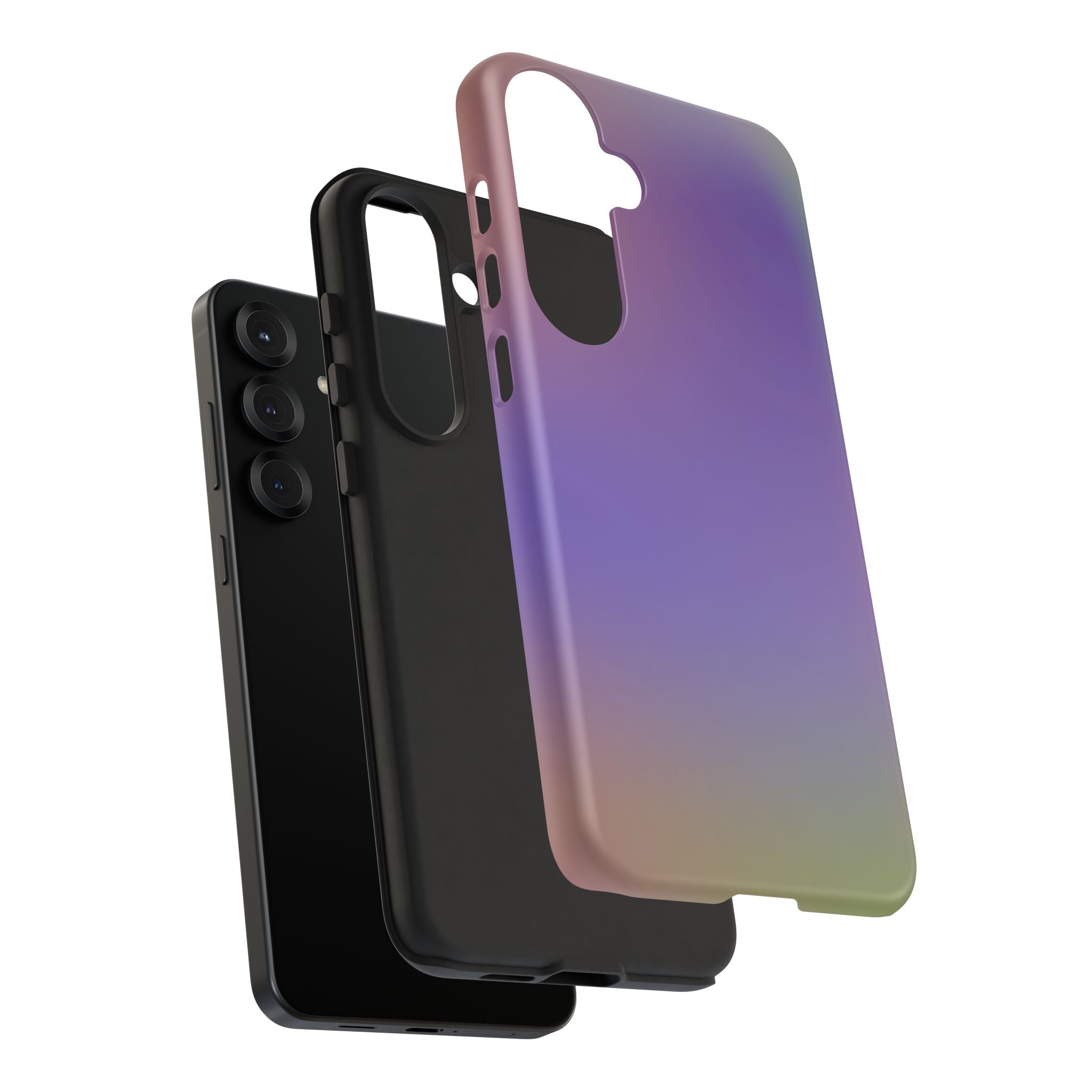 Colorful Phone Case, Tough Phone Cover, Gradient Design Case, Stylish Mobile Accessories, Unique Gift for Her