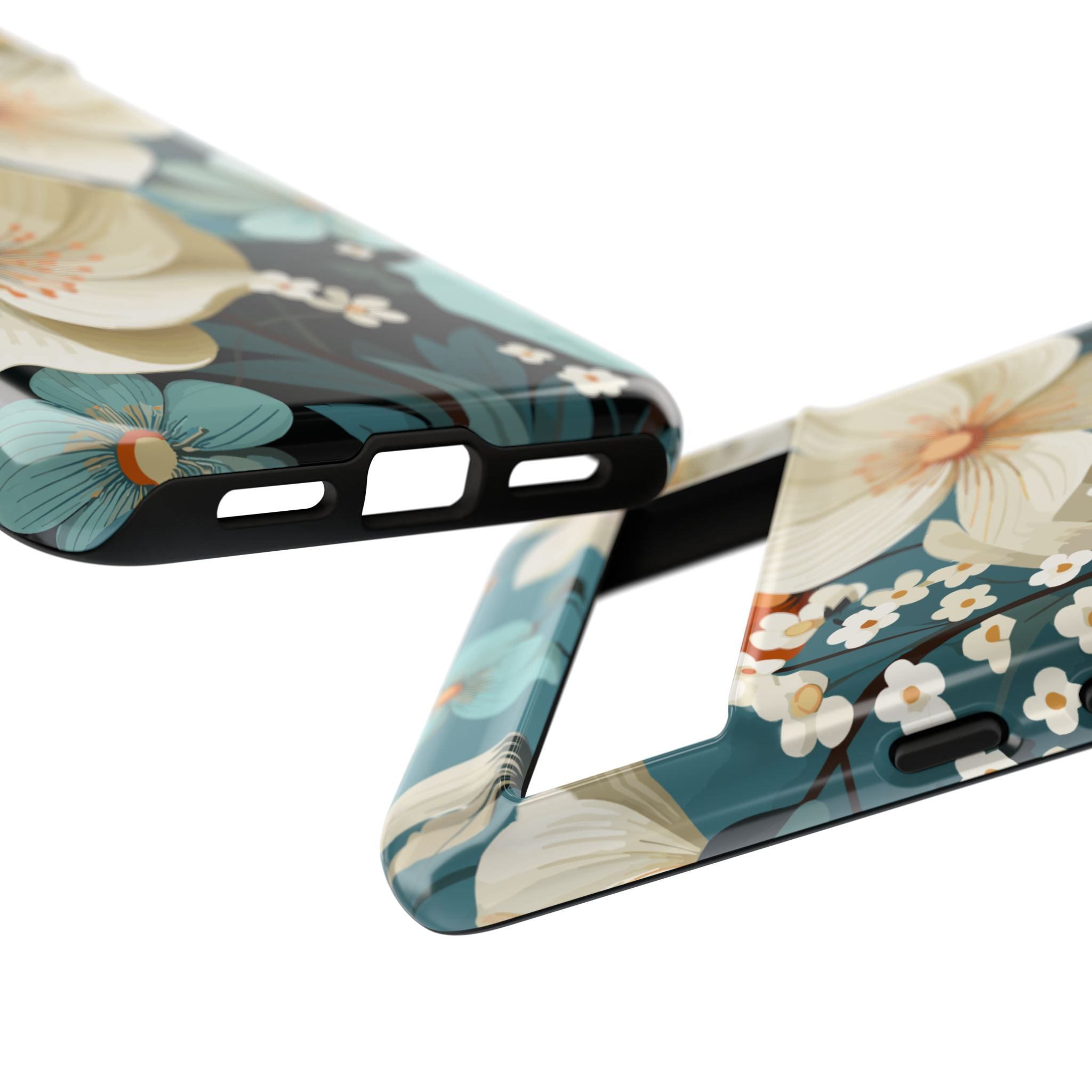 Floral Phone Case, Stylish Tough Cases with Botanical Design, Flower Print Phone Cover, Gifts for Nature Lovers, Eco-Friendly Mobile Cover