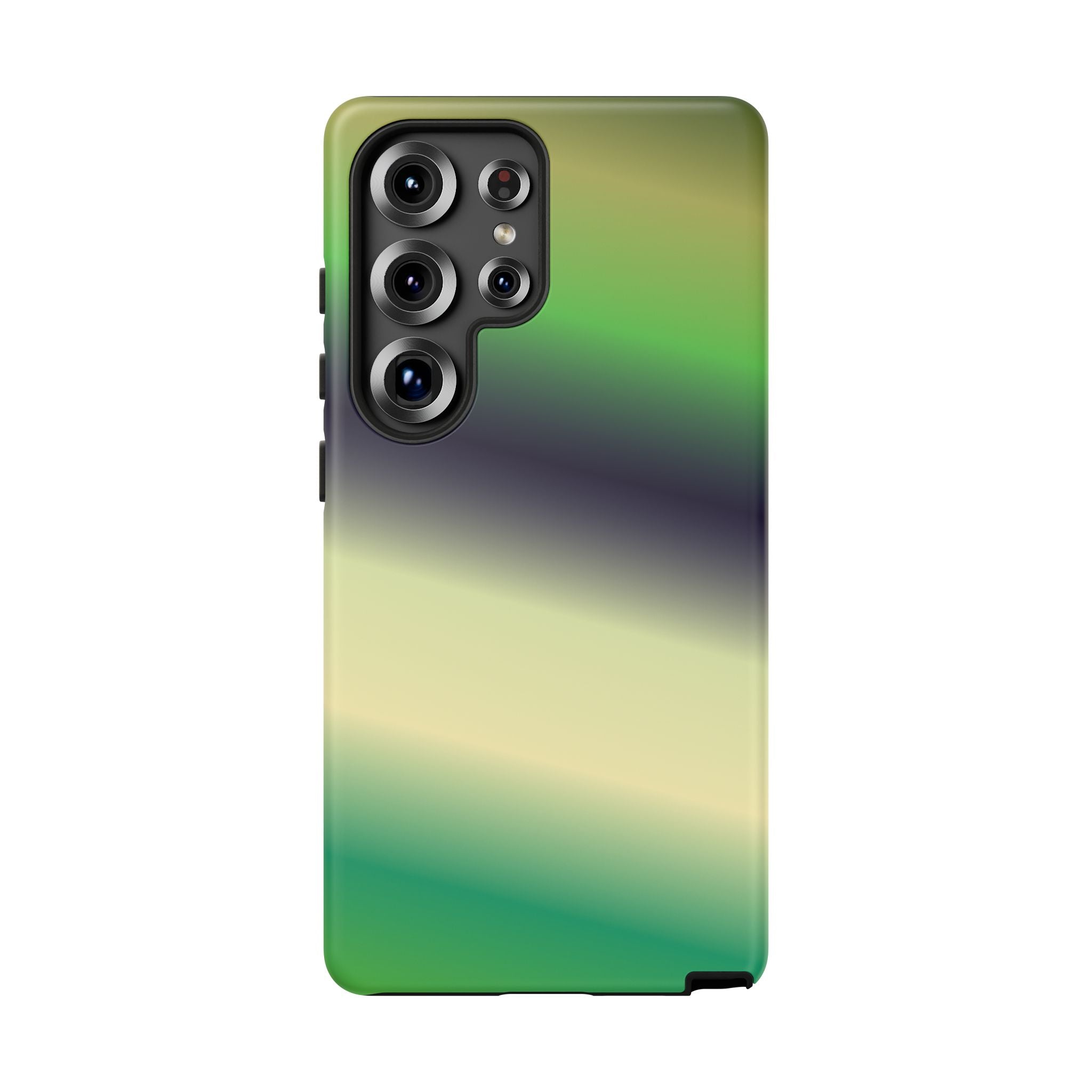 Gradient Phone Case - Tough Cases, Unique Cell Phone Cover, Stylish Tech Accessories, Green and Black Gradient, Perfect Gift