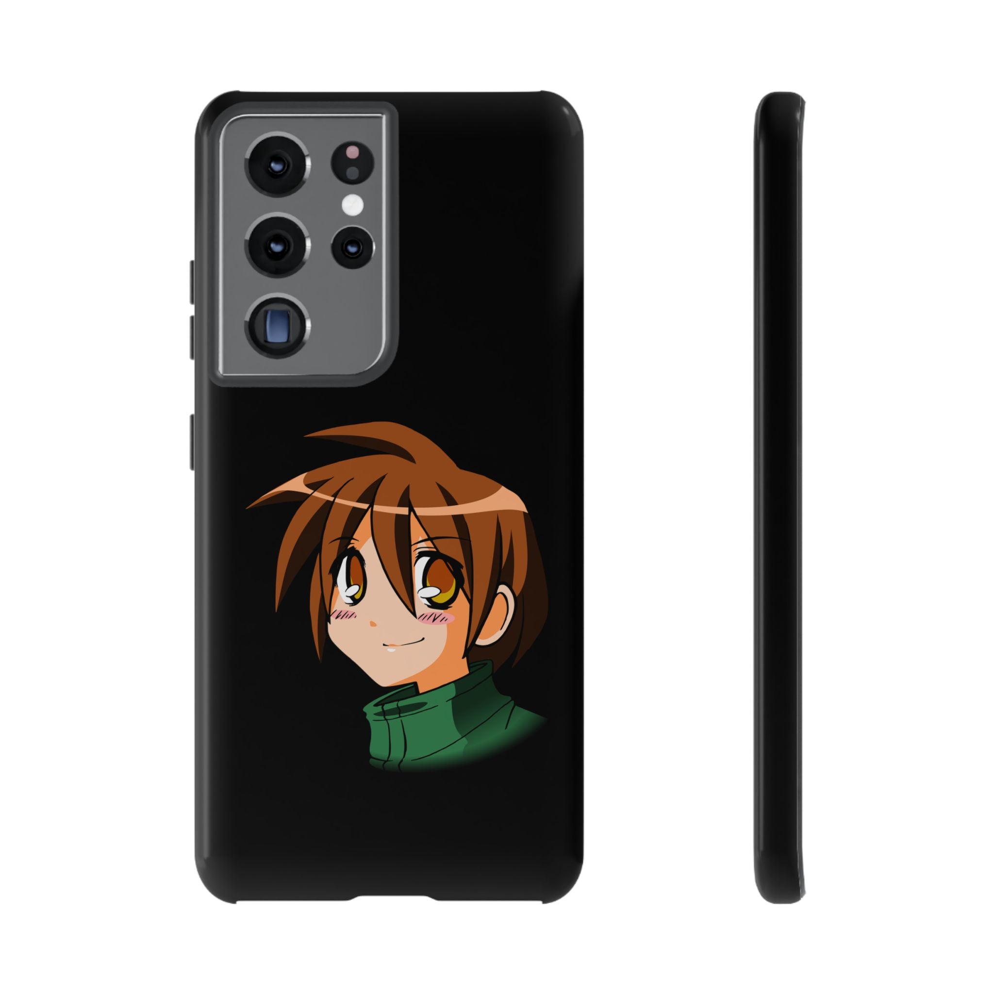 Anime Character Phone Case, Cute Phone Cover, Tough Cases for Teens, Customizable Gift, Geeky Accessories