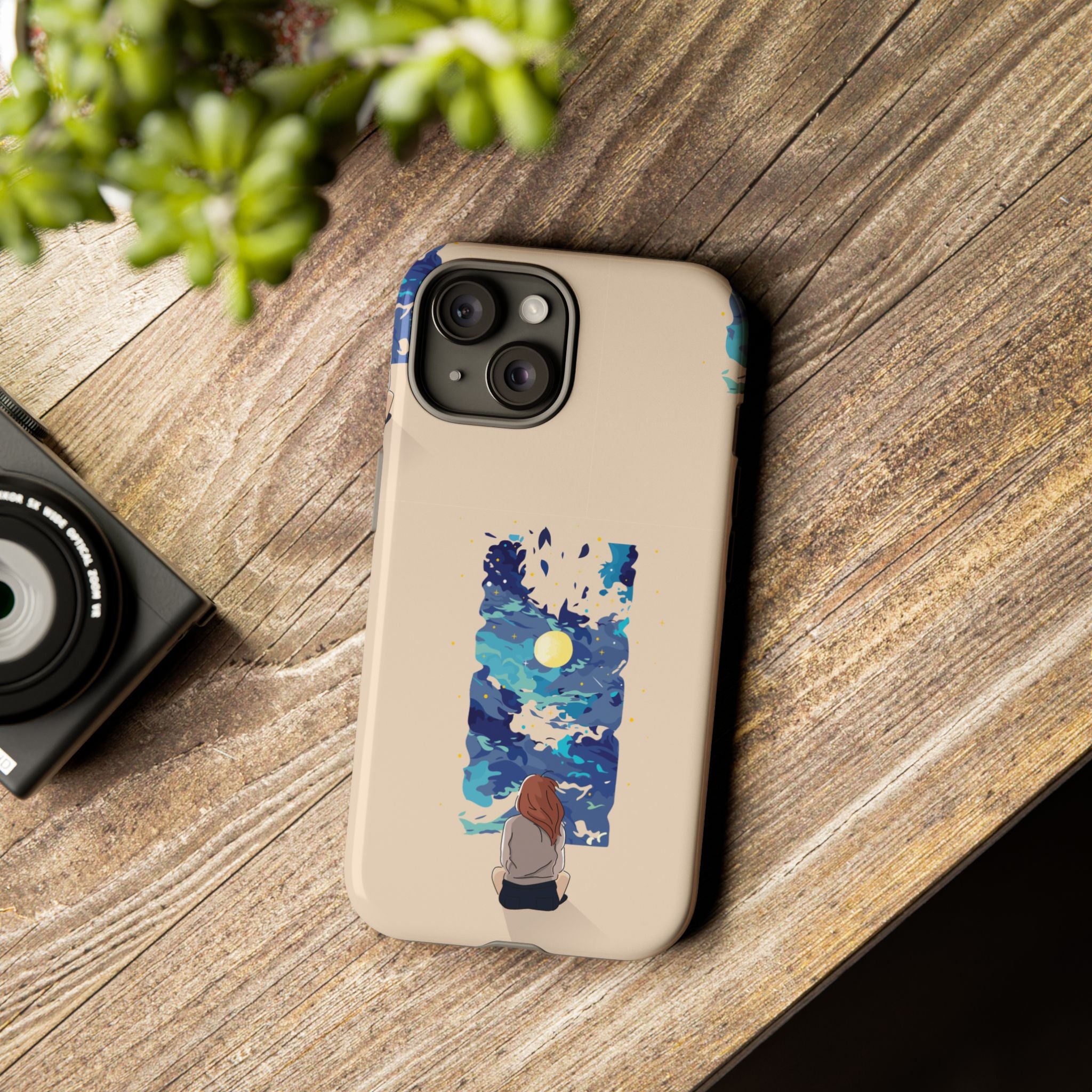Artistic Phone Case – Expressive Protective Cover, Unique Gift for Her, Birthday Present, Eco-Friendly Mobile Accessory, Smartphone Case