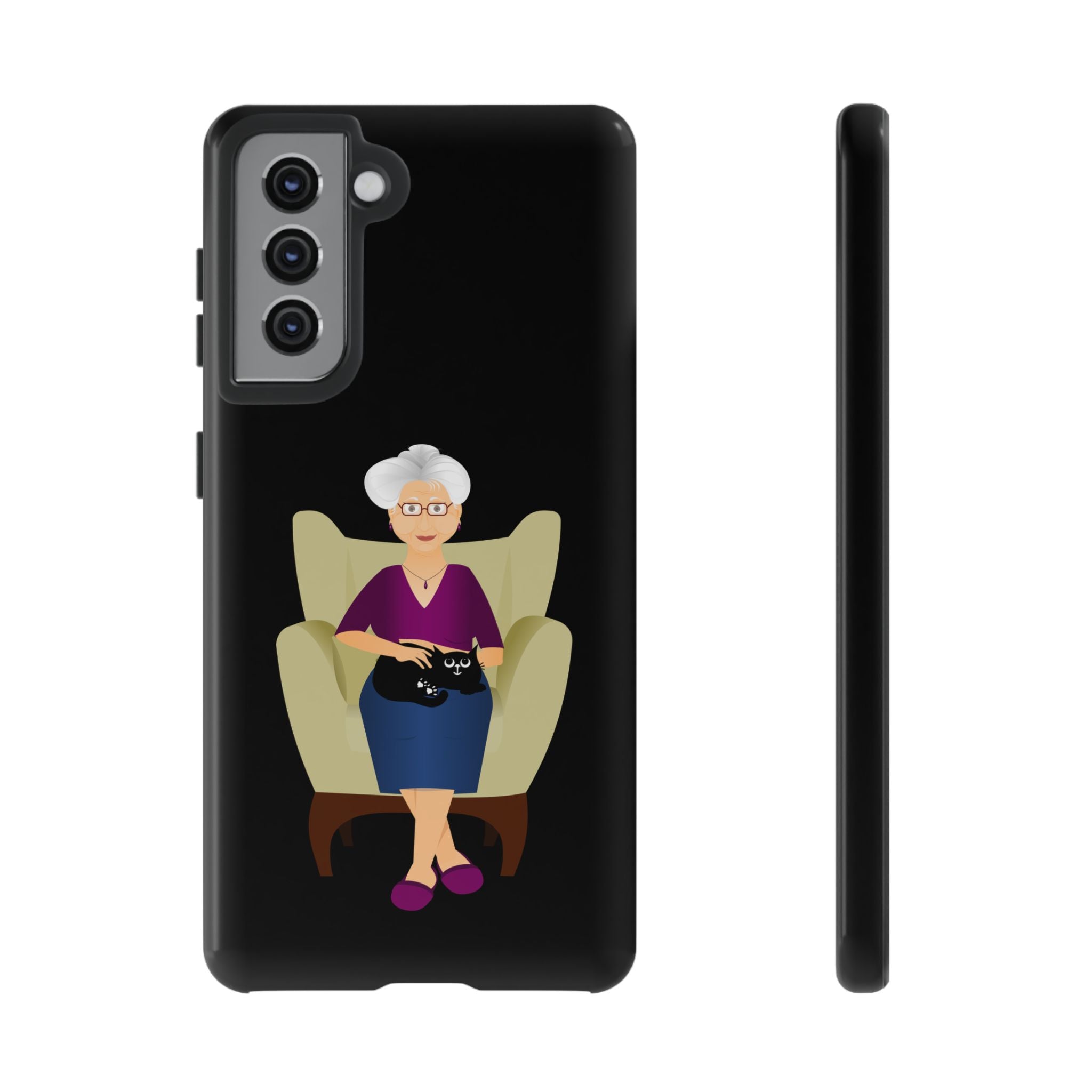 Grandma Phone Case, Tough Phone Cover for Grandparents, Durable Case for Seniors, Unique Gift for Grandmother, Personalized Tech Accessory