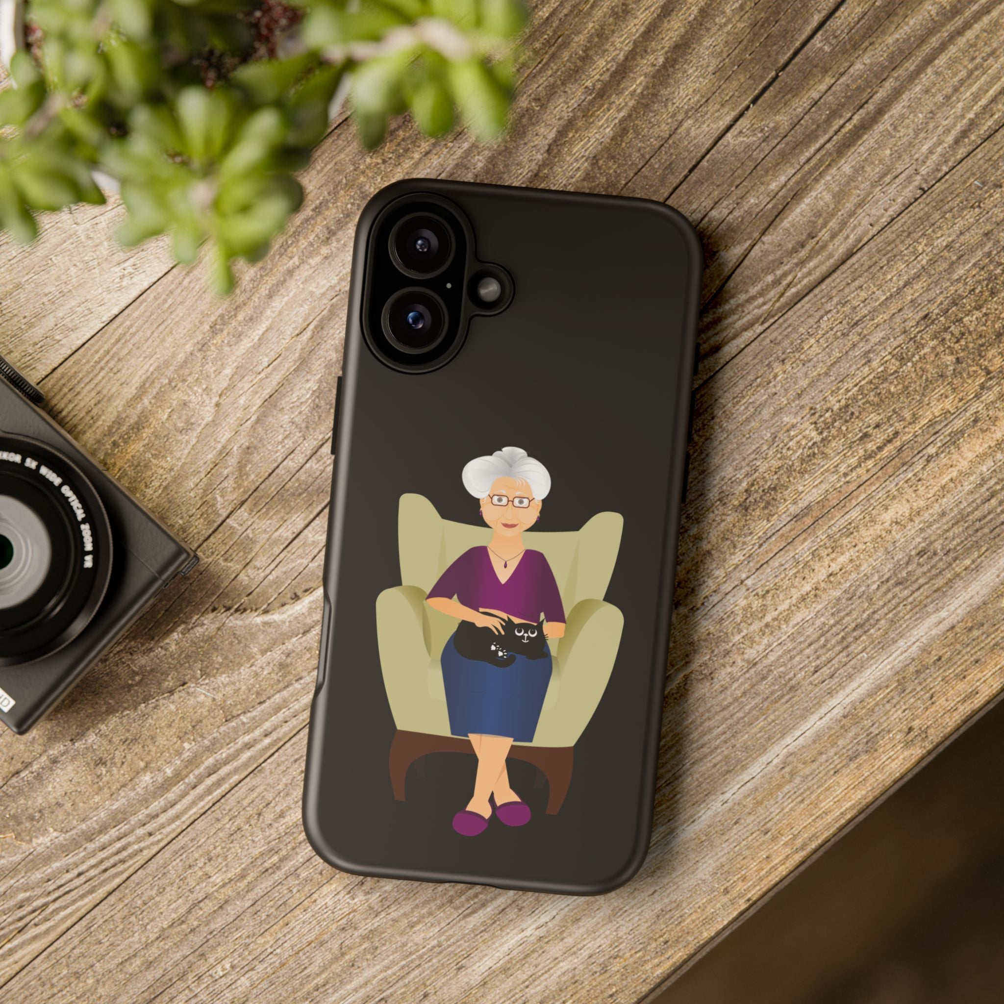 Grandma Phone Case, Tough Phone Cover for Grandparents, Durable Case for Seniors, Unique Gift for Grandmother, Personalized Tech Accessory