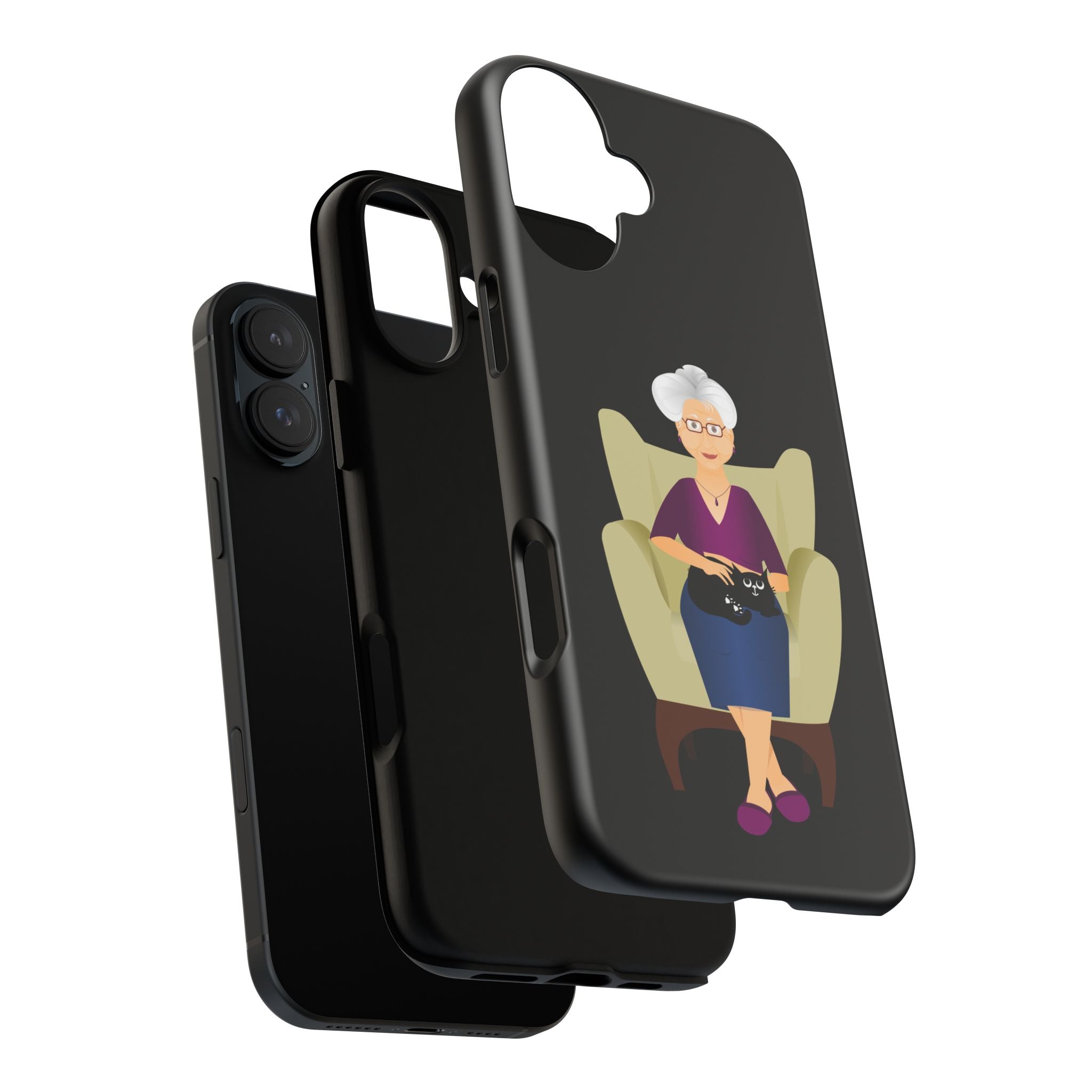 Grandma Phone Case, Tough Phone Cover for Grandparents, Durable Case for Seniors, Unique Gift for Grandmother, Personalized Tech Accessory