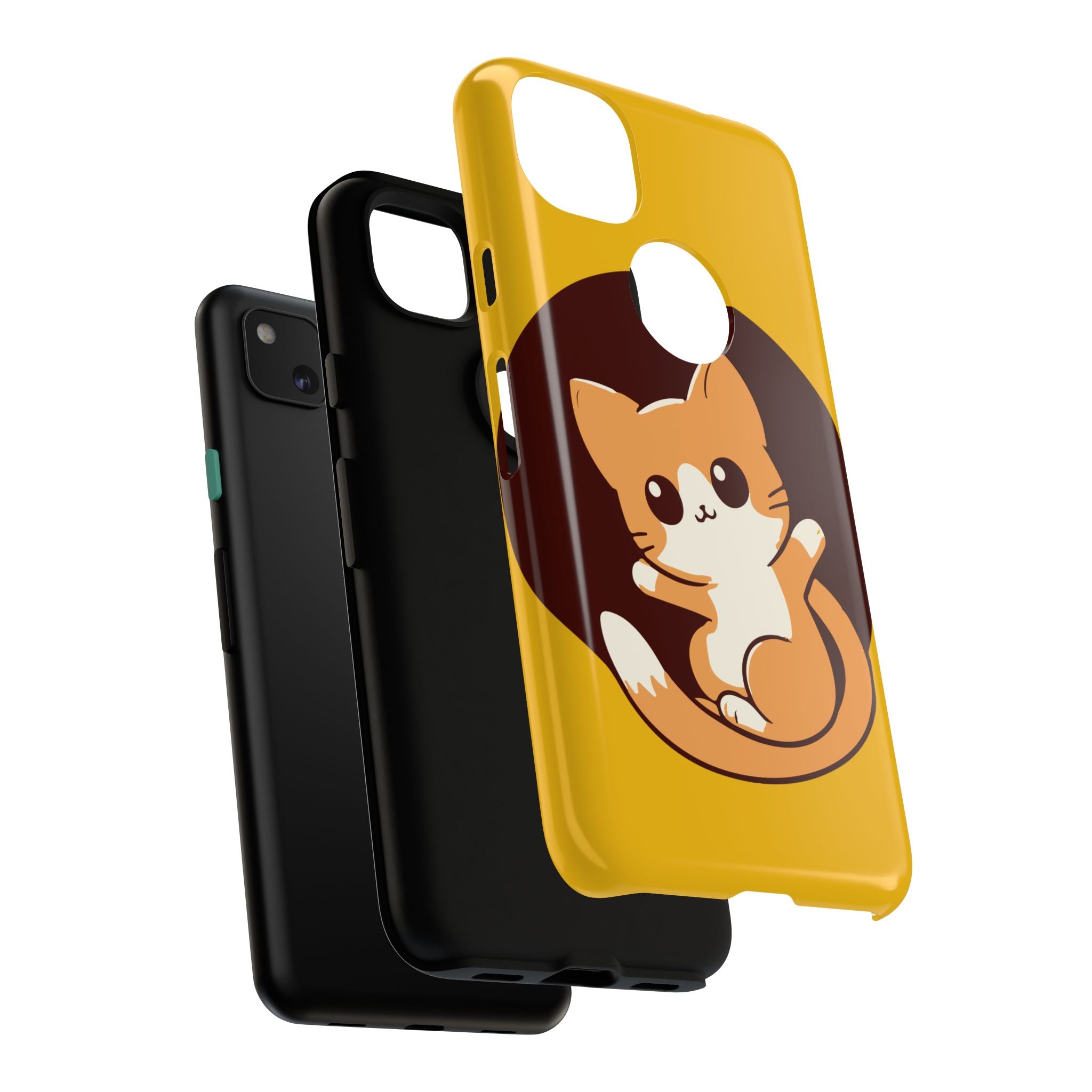 Cute Cat Phone Case | Tough Cases for Cat Lovers, Animal Design, Fun Gift, Unique Case, Durable Protection