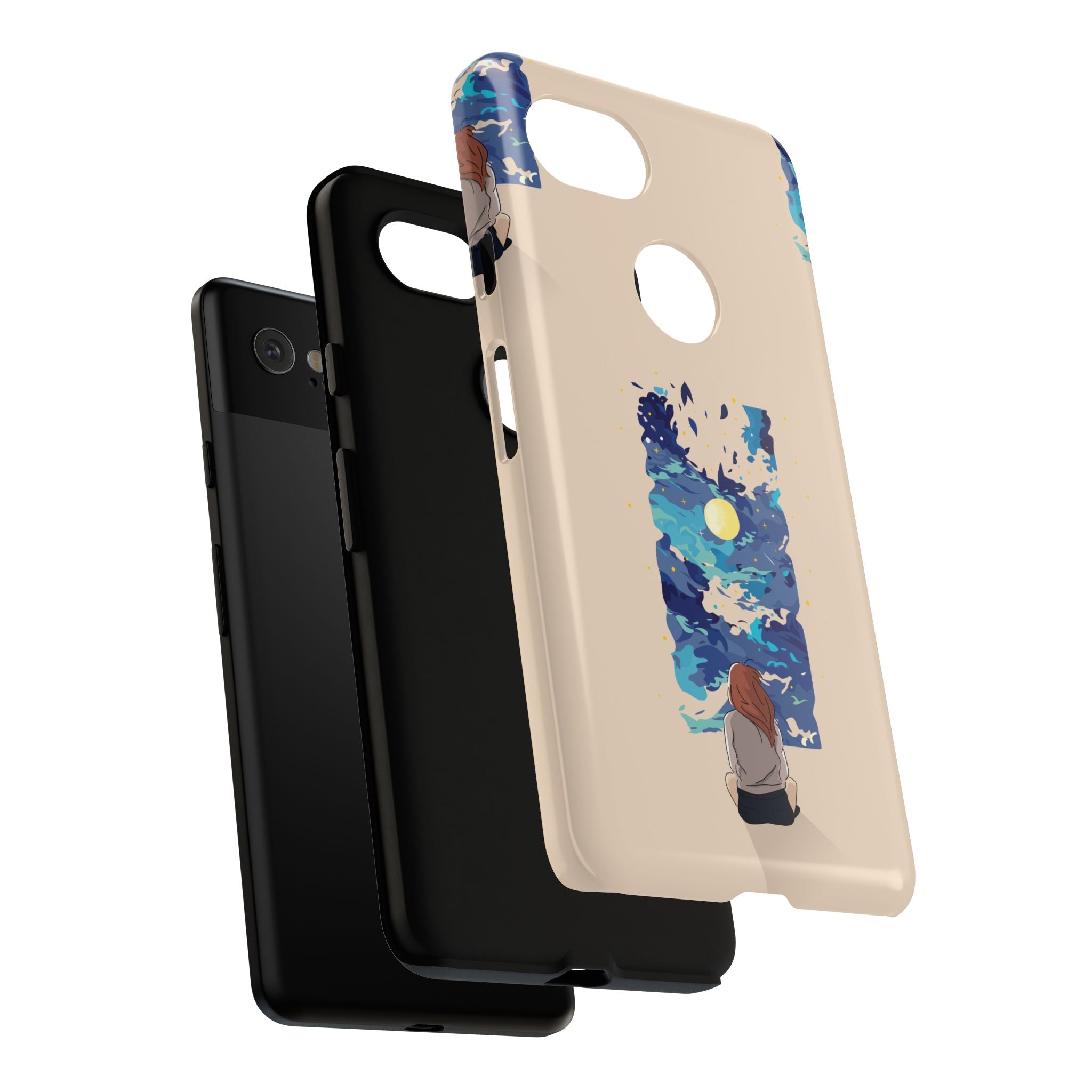 Artistic Phone Case – Expressive Protective Cover, Unique Gift for Her, Birthday Present, Eco-Friendly Mobile Accessory, Smartphone Case