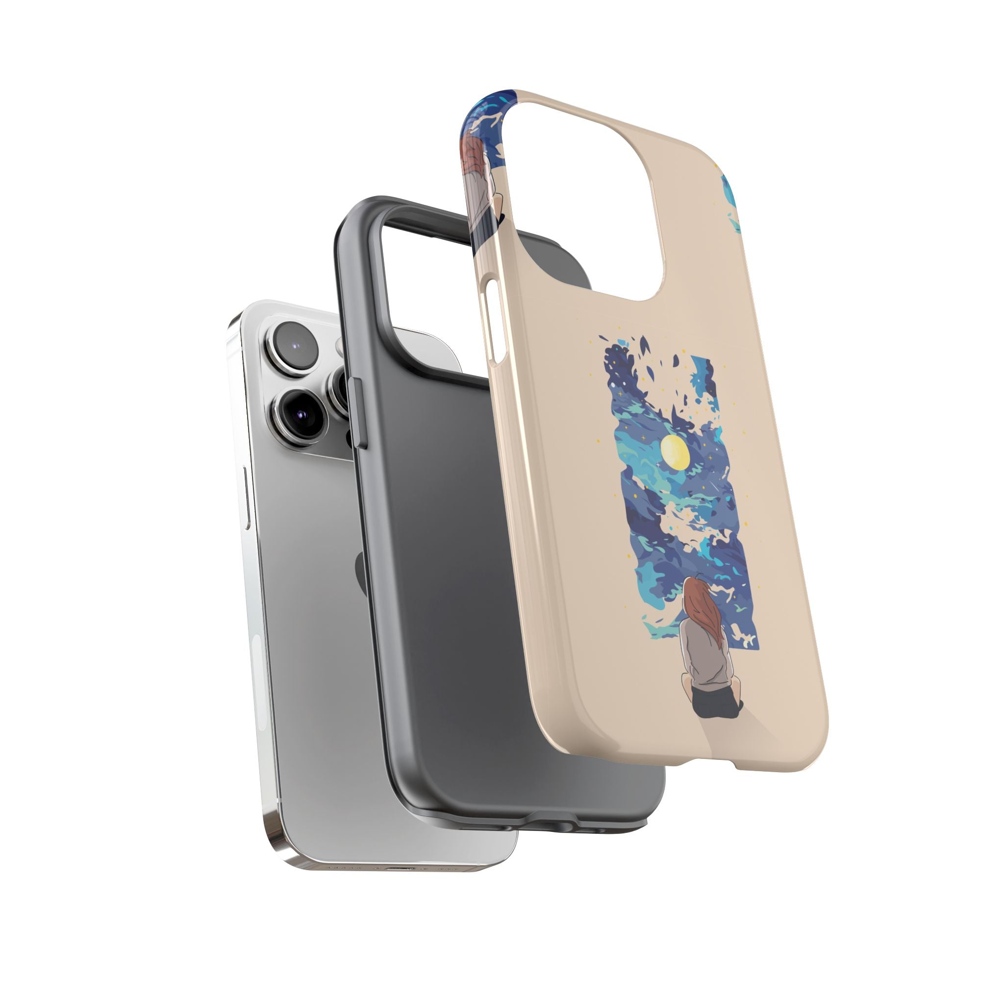 Artistic Phone Case – Expressive Protective Cover, Unique Gift for Her, Birthday Present, Eco-Friendly Mobile Accessory, Smartphone Case