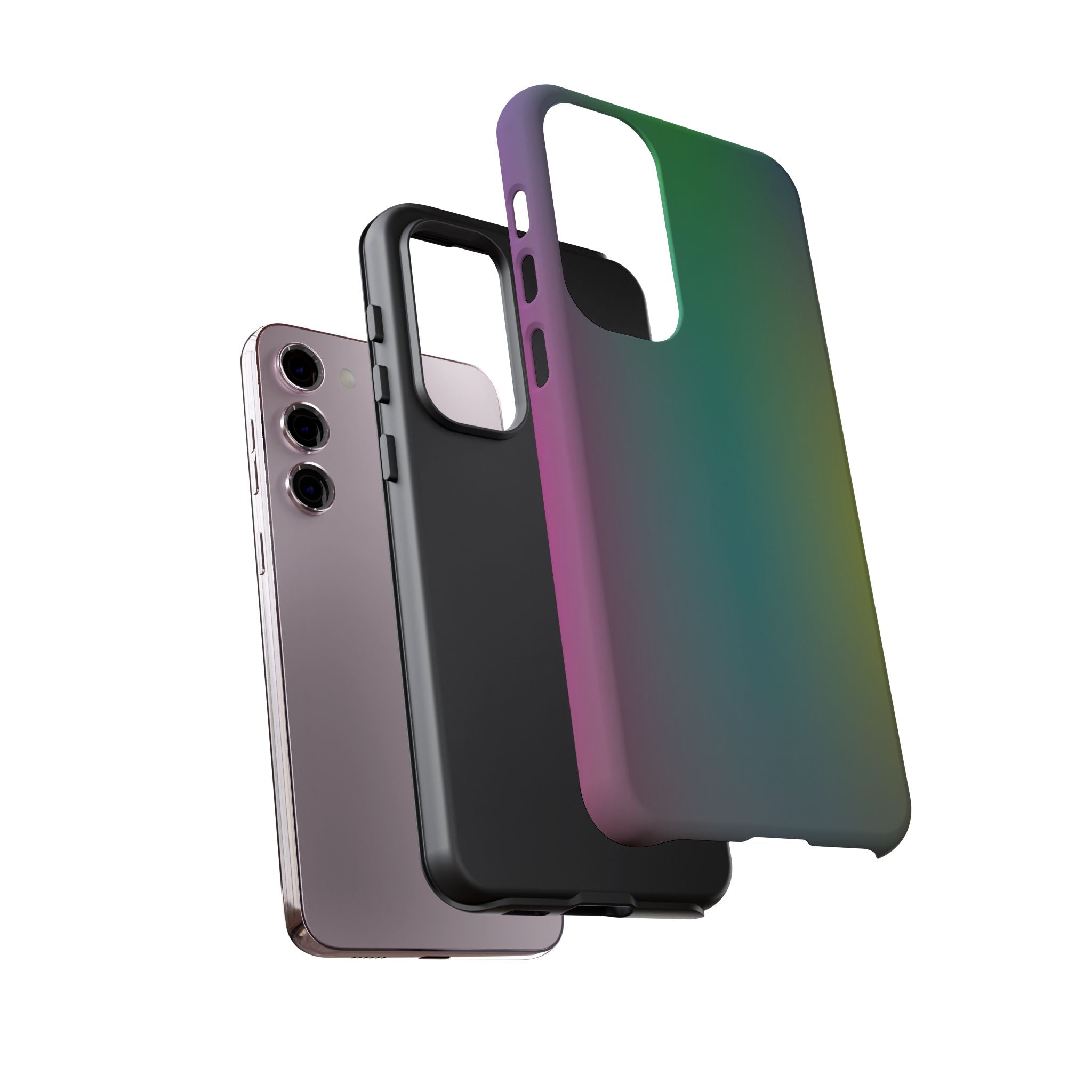 Gradient Phone Case, Tough Cases, Stylish Phone Protector, Unique Phone Cover, Gift for Tech Lovers, Colorful Phone Accessory